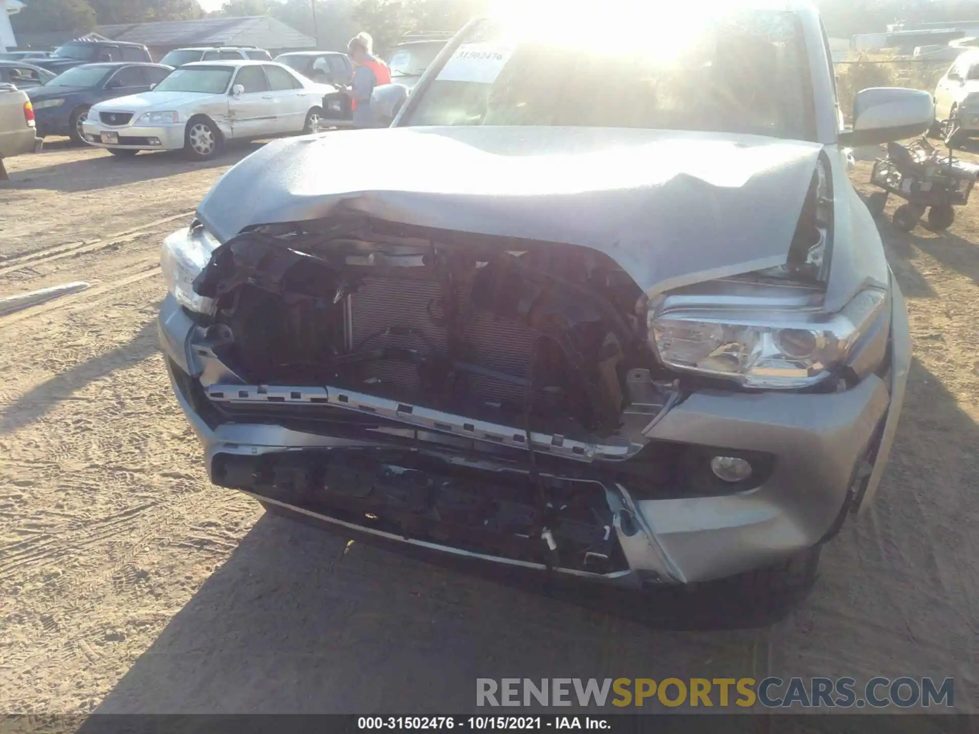 6 Photograph of a damaged car 5TFAZ5CN2MX102105 TOYOTA TACOMA 2WD 2021