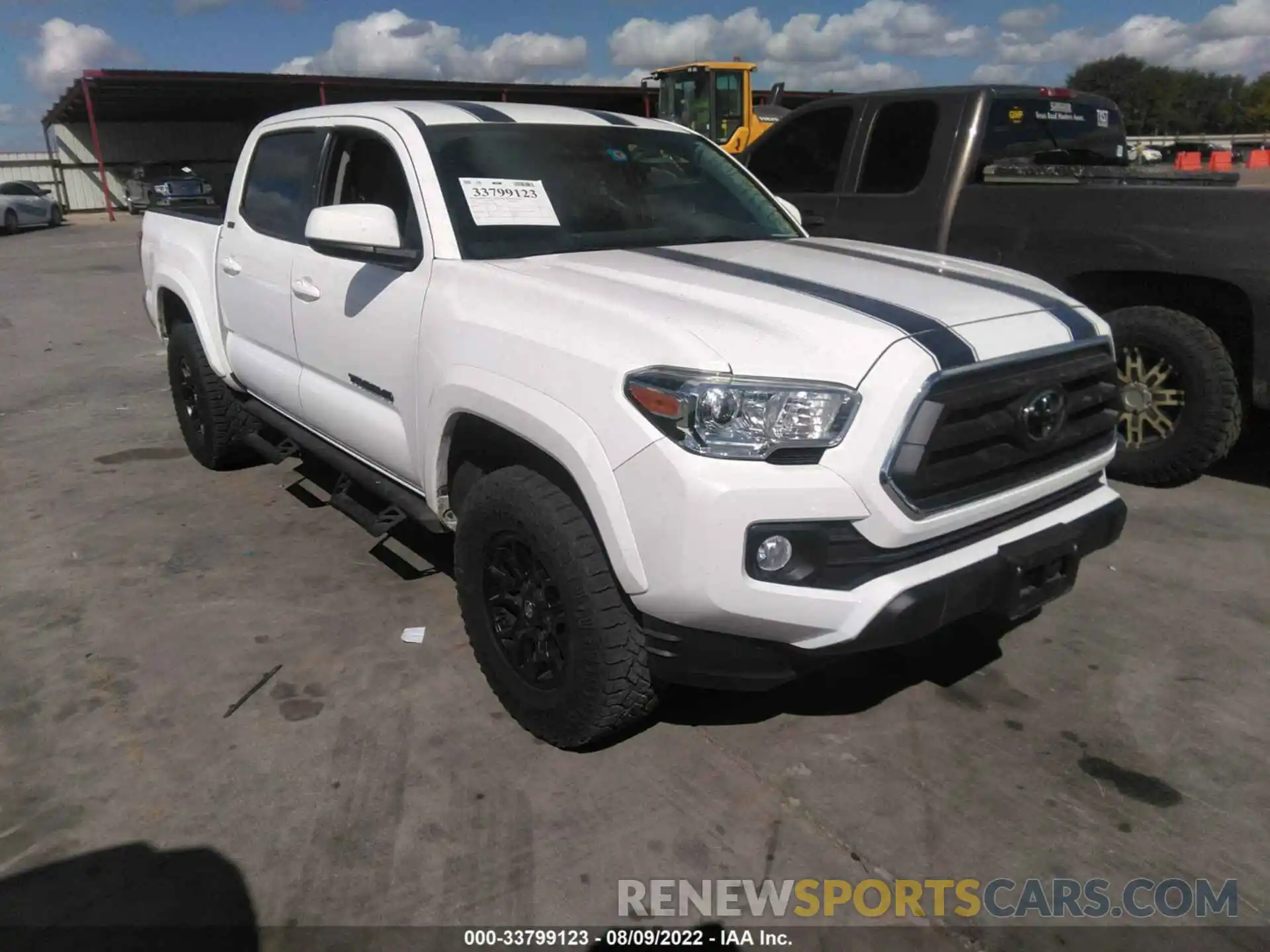 1 Photograph of a damaged car 5TFAZ5CN2MX107644 TOYOTA TACOMA 2WD 2021