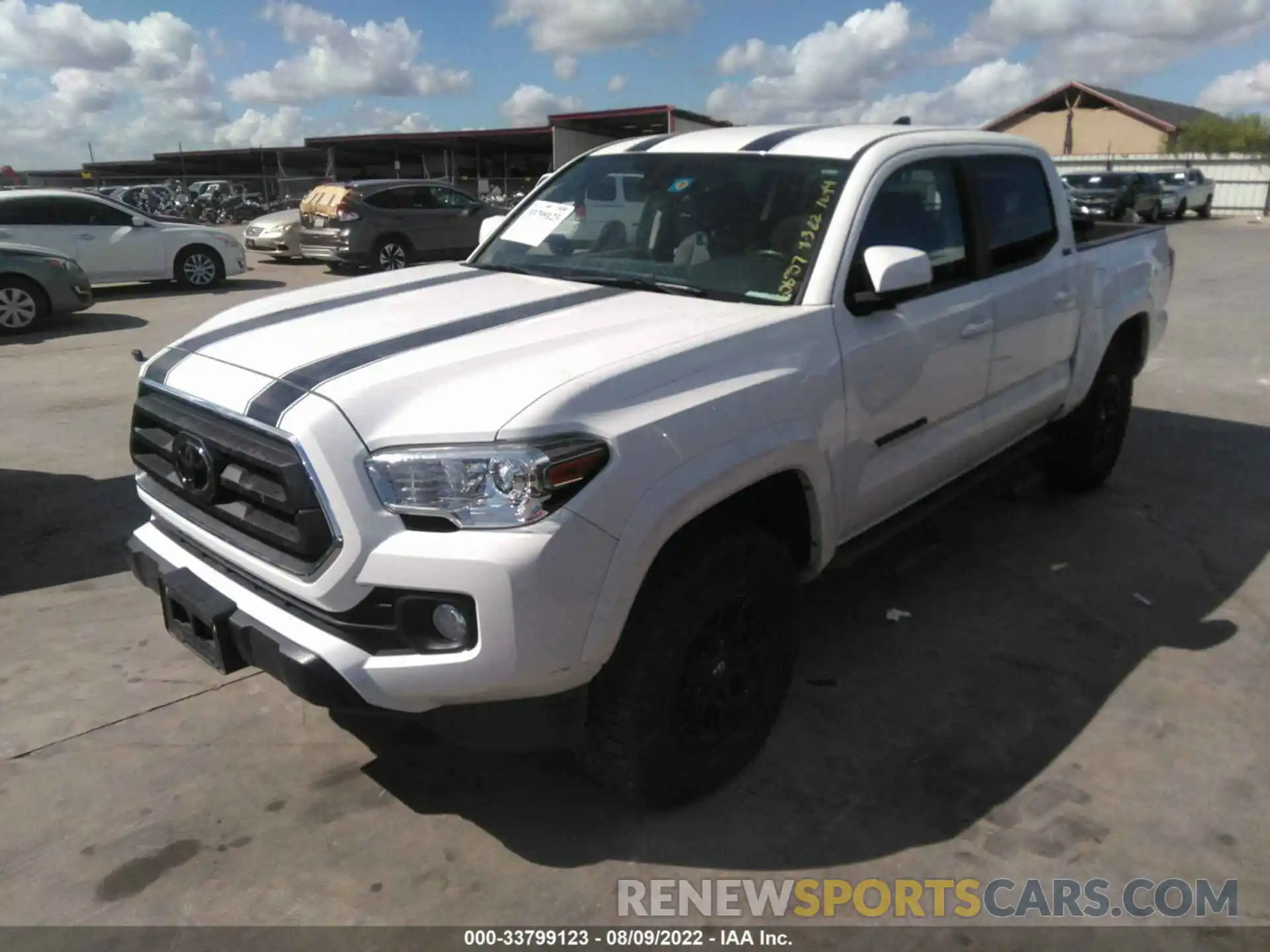 2 Photograph of a damaged car 5TFAZ5CN2MX107644 TOYOTA TACOMA 2WD 2021