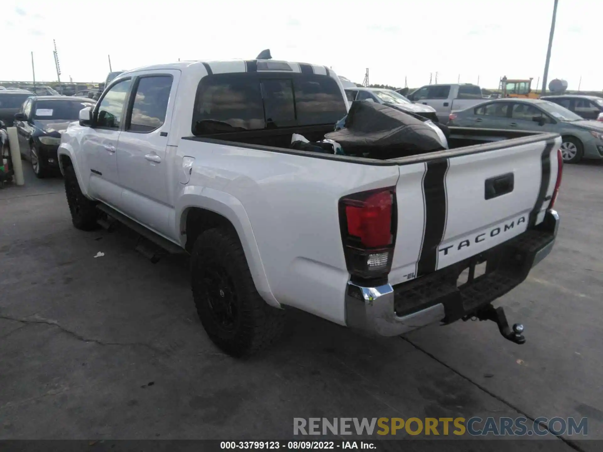 3 Photograph of a damaged car 5TFAZ5CN2MX107644 TOYOTA TACOMA 2WD 2021