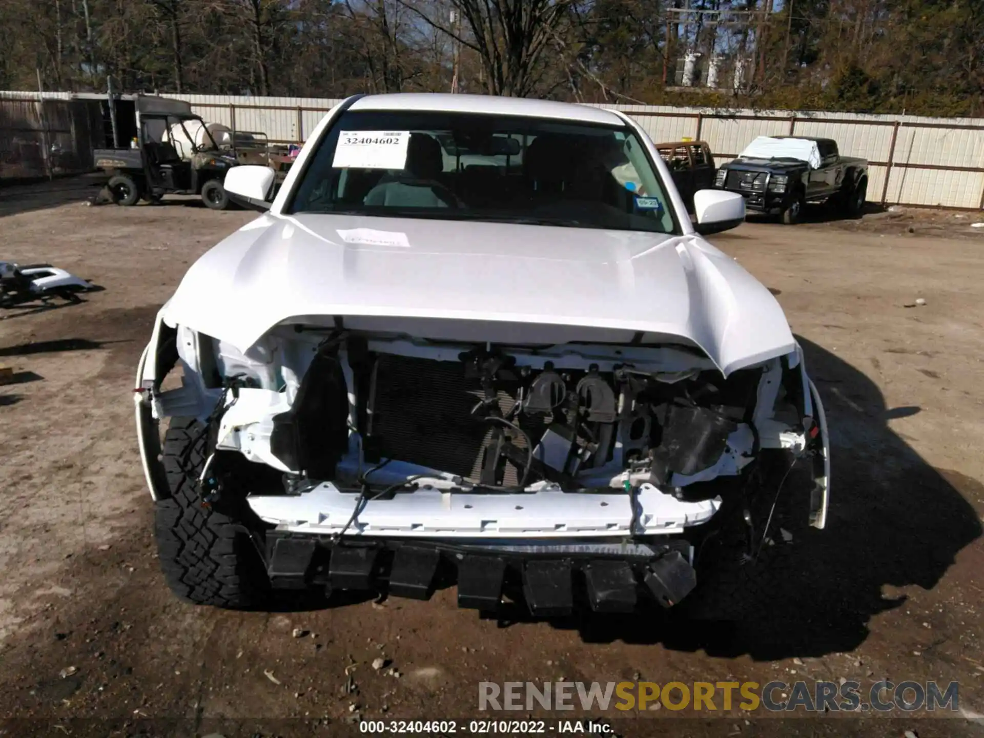 6 Photograph of a damaged car 5TFAZ5CN2MX108695 TOYOTA TACOMA 2WD 2021