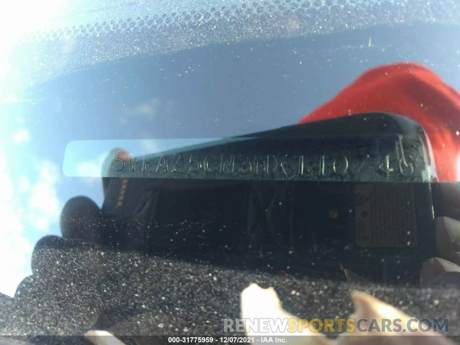 9 Photograph of a damaged car 5TFAZ5CN3MX110746 TOYOTA TACOMA 2WD 2021