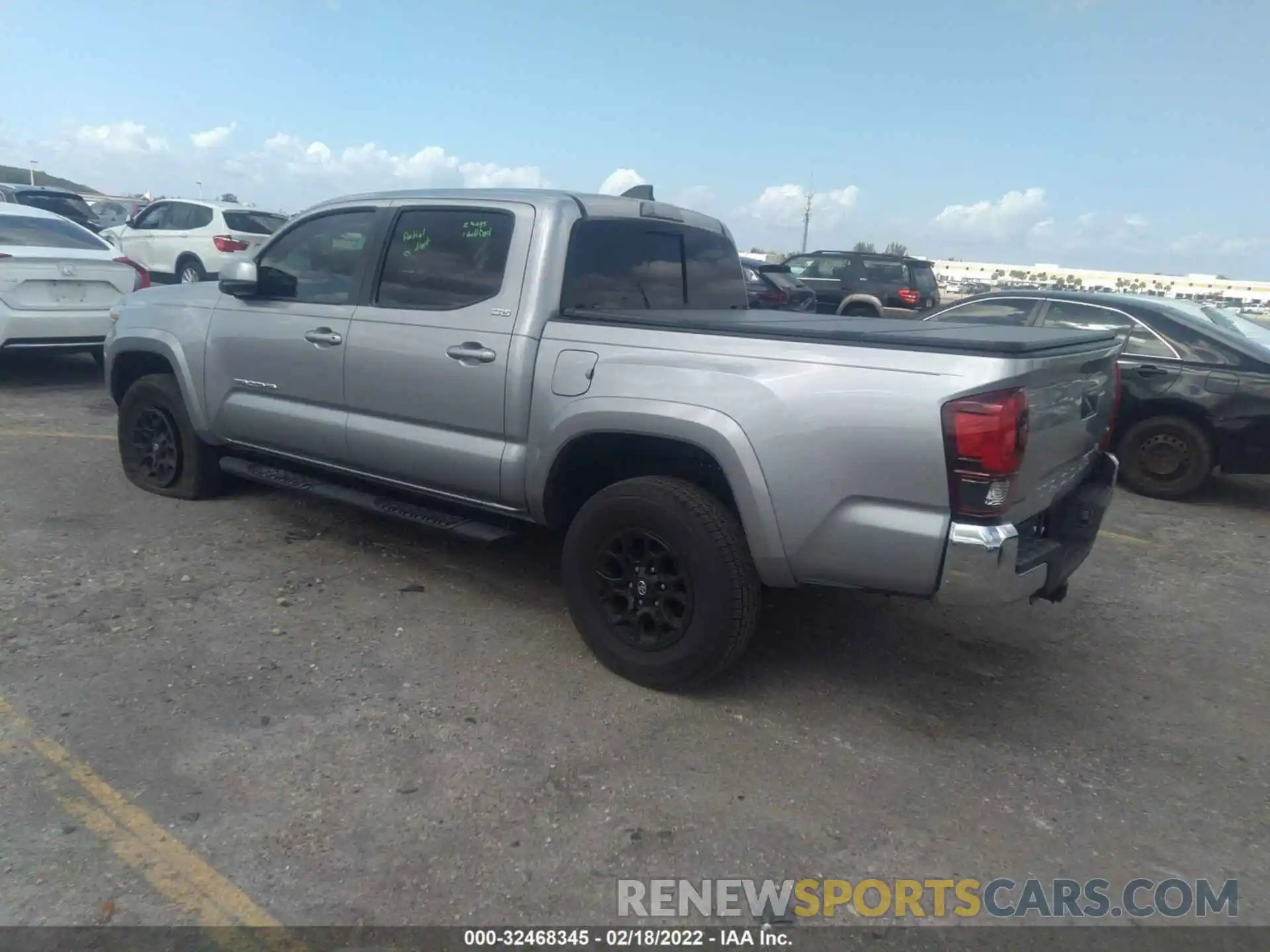 3 Photograph of a damaged car 5TFAZ5CN3MX115512 TOYOTA TACOMA 2WD 2021