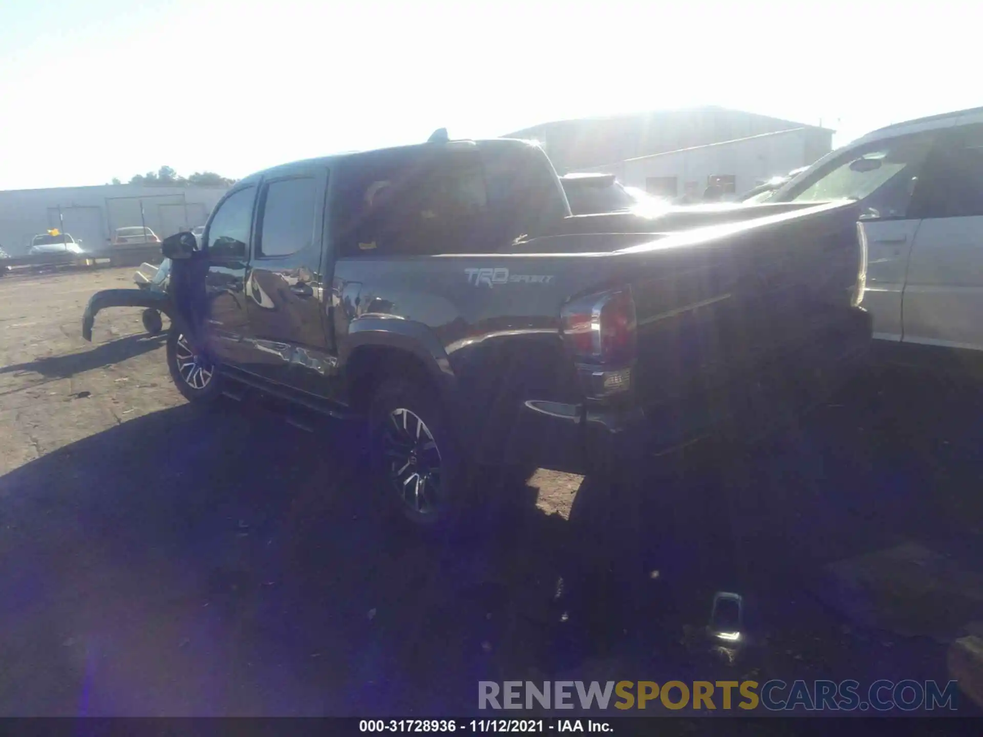 3 Photograph of a damaged car 5TFAZ5CN4MX099501 TOYOTA TACOMA 2WD 2021