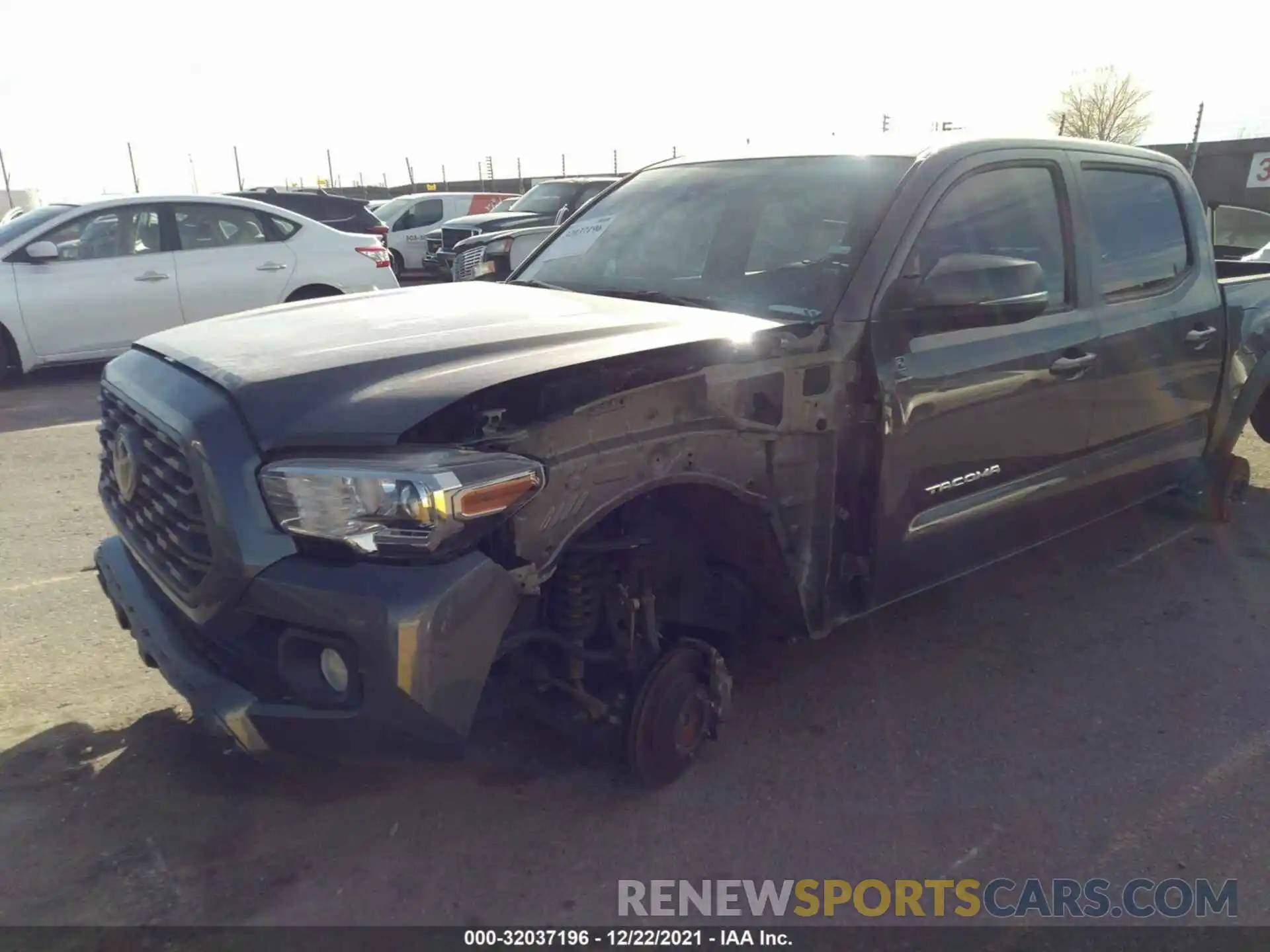 6 Photograph of a damaged car 5TFAZ5CN4MX106107 TOYOTA TACOMA 2WD 2021