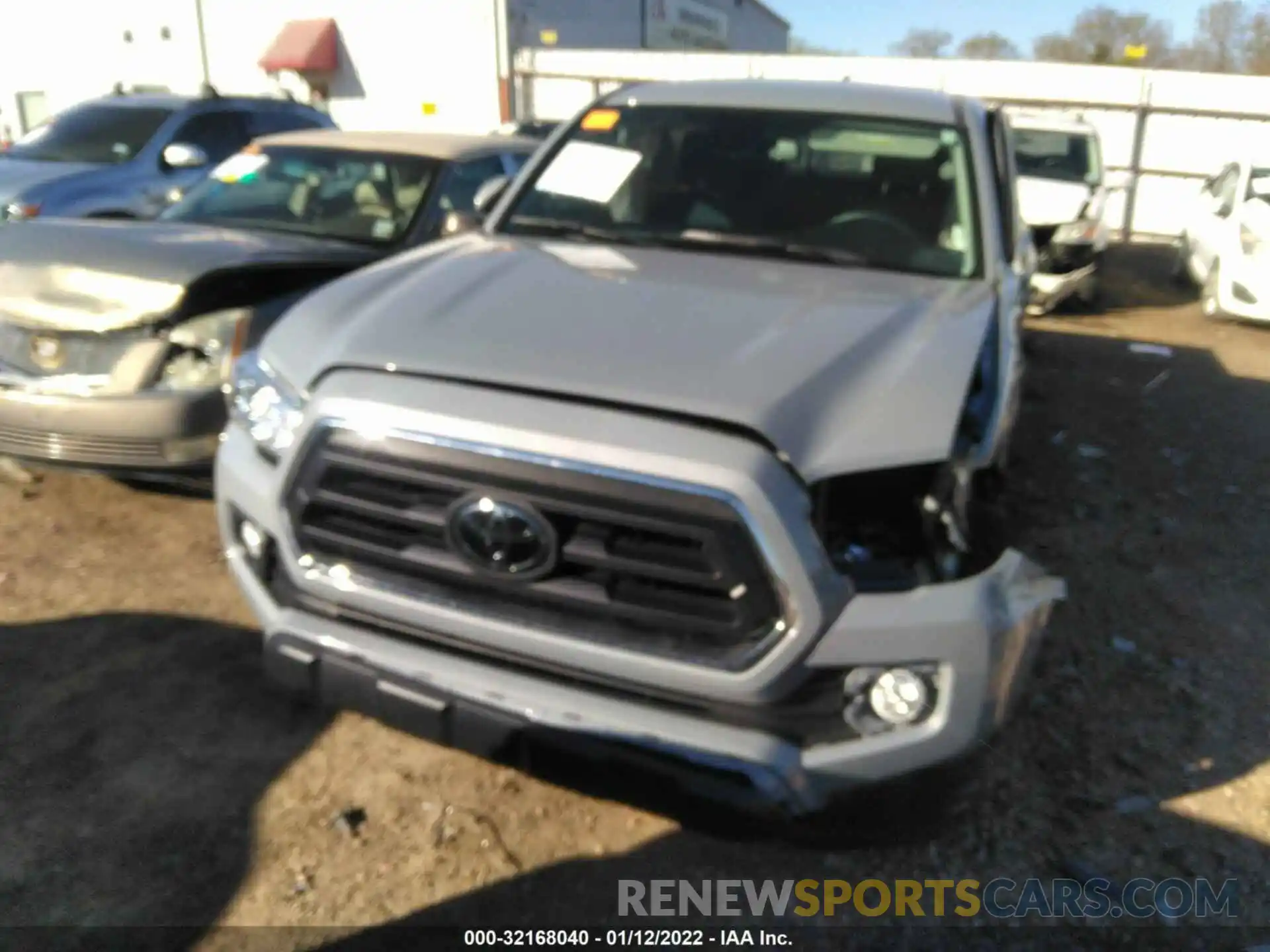 10 Photograph of a damaged car 5TFAZ5CN4MX110321 TOYOTA TACOMA 2WD 2021