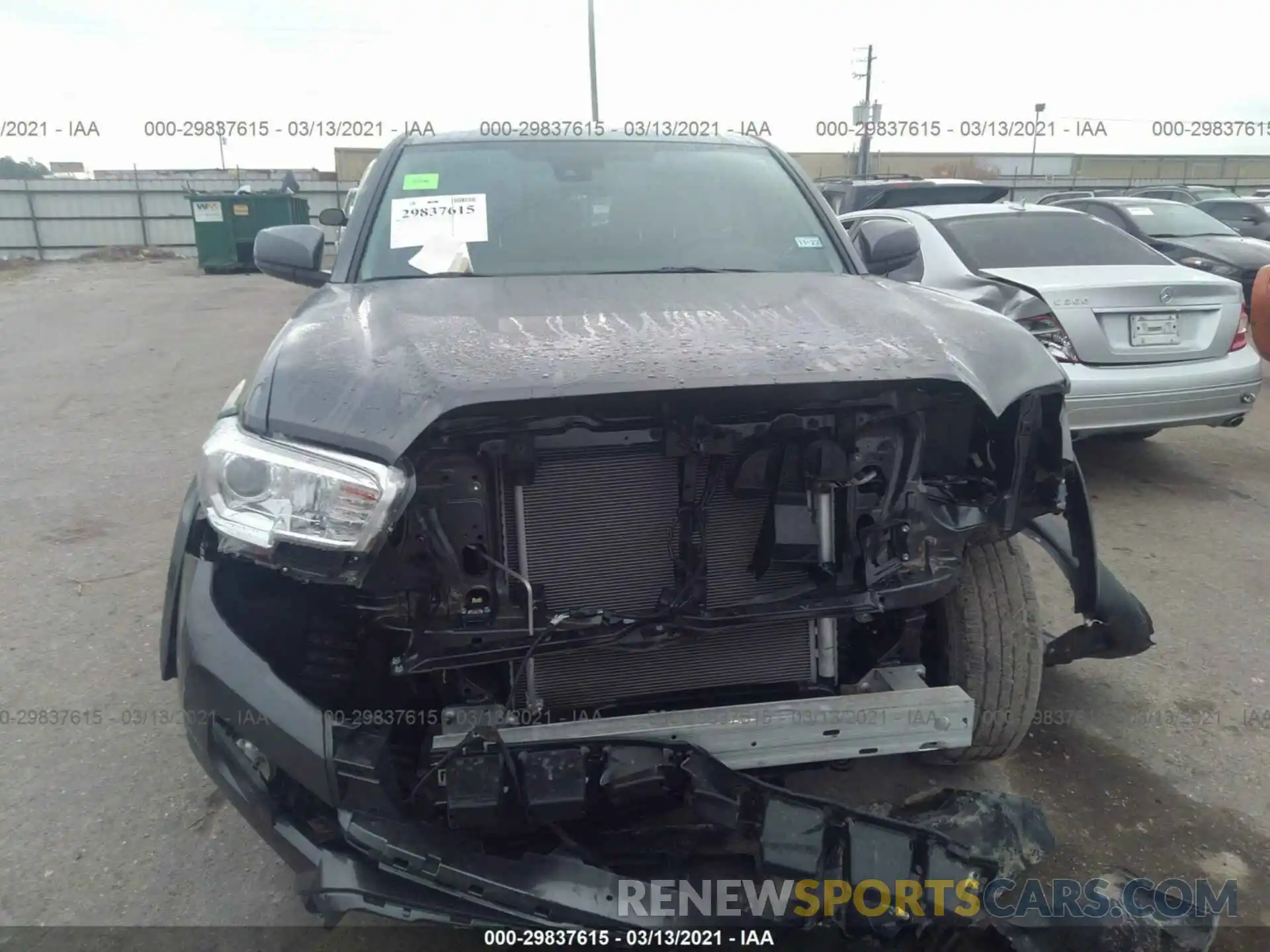 6 Photograph of a damaged car 5TFAZ5CN5MX098583 TOYOTA TACOMA 2WD 2021