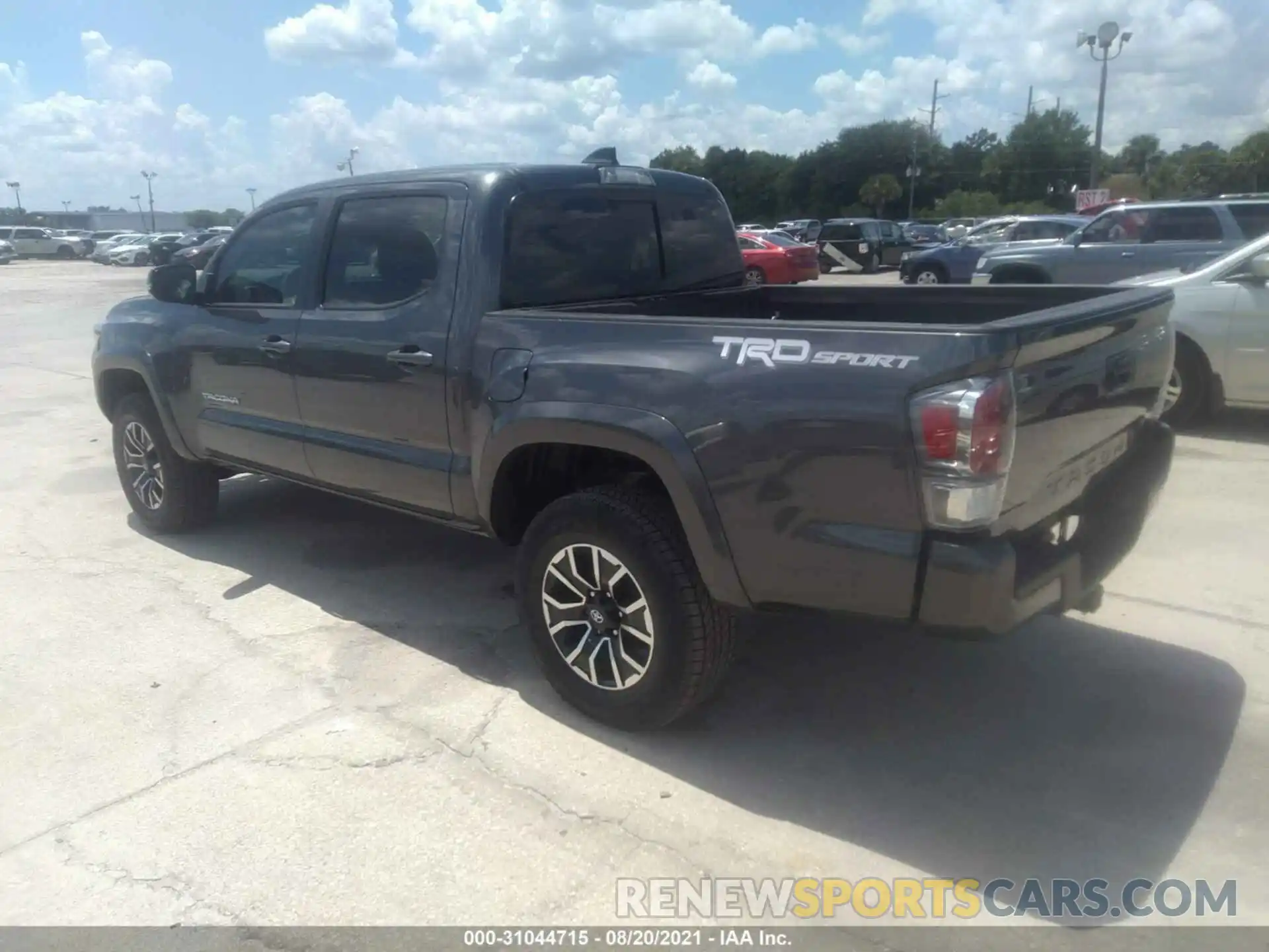 3 Photograph of a damaged car 5TFAZ5CN5MX113146 TOYOTA TACOMA 2WD 2021