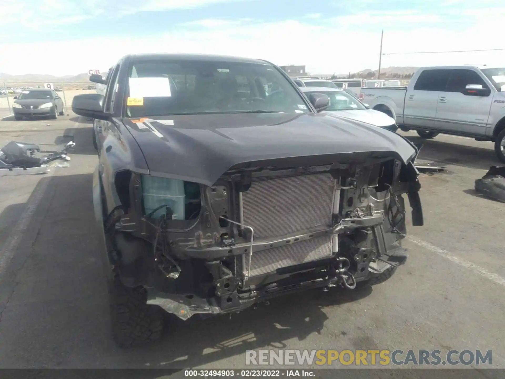 6 Photograph of a damaged car 5TFAZ5CN5MX115320 TOYOTA TACOMA 2WD 2021