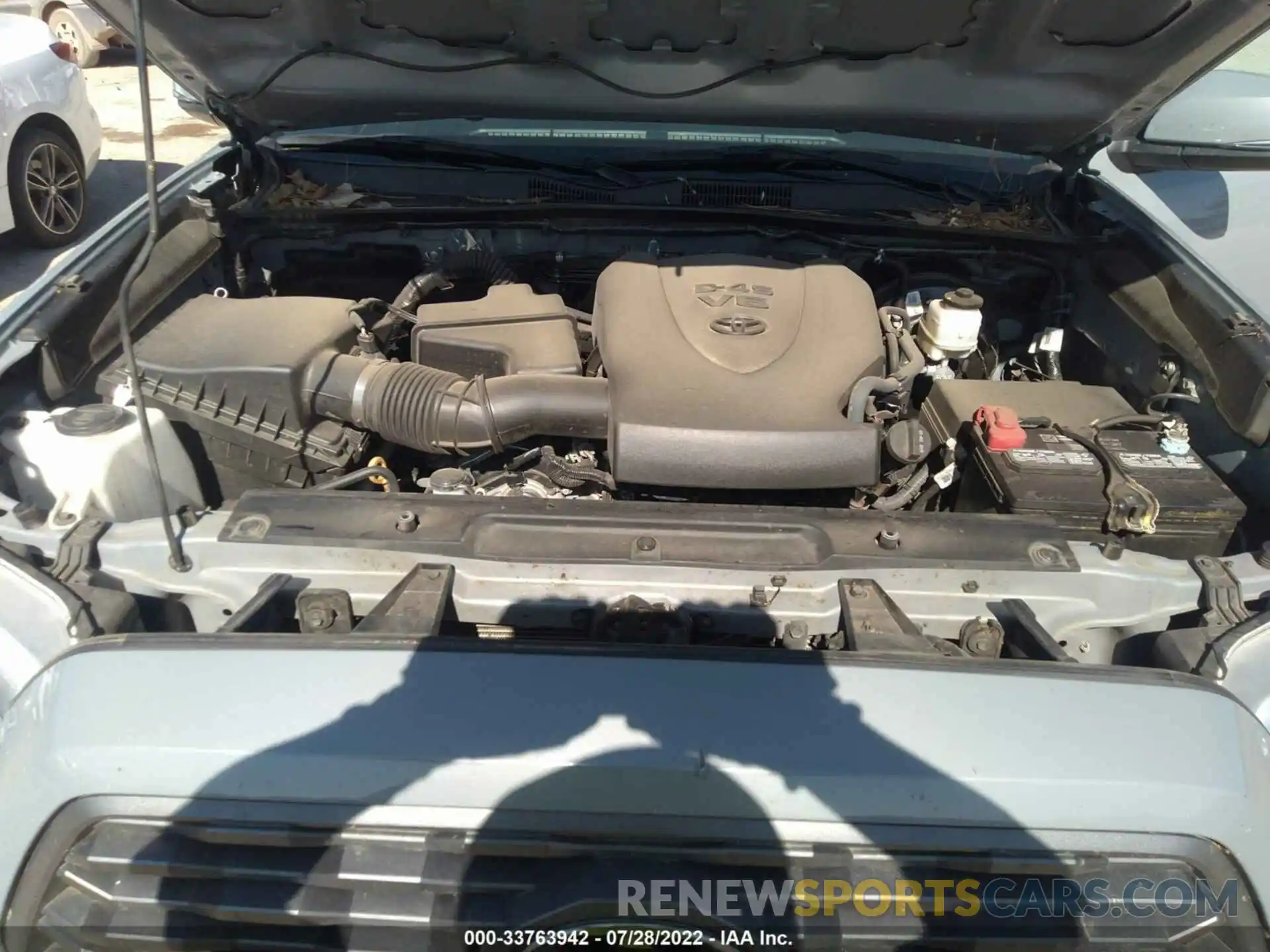 10 Photograph of a damaged car 5TFAZ5CN6MX105542 TOYOTA TACOMA 2WD 2021