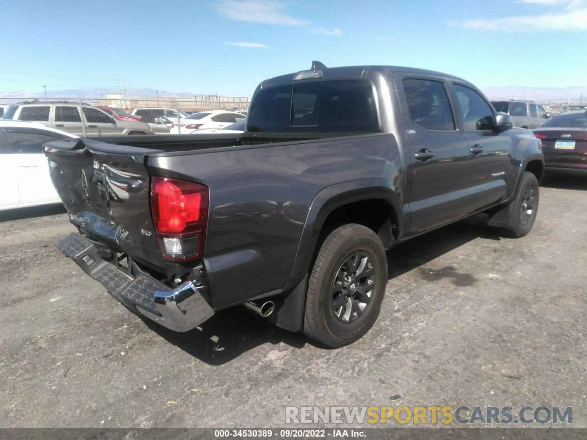 4 Photograph of a damaged car 5TFAZ5CN6MX108540 TOYOTA TACOMA 2WD 2021