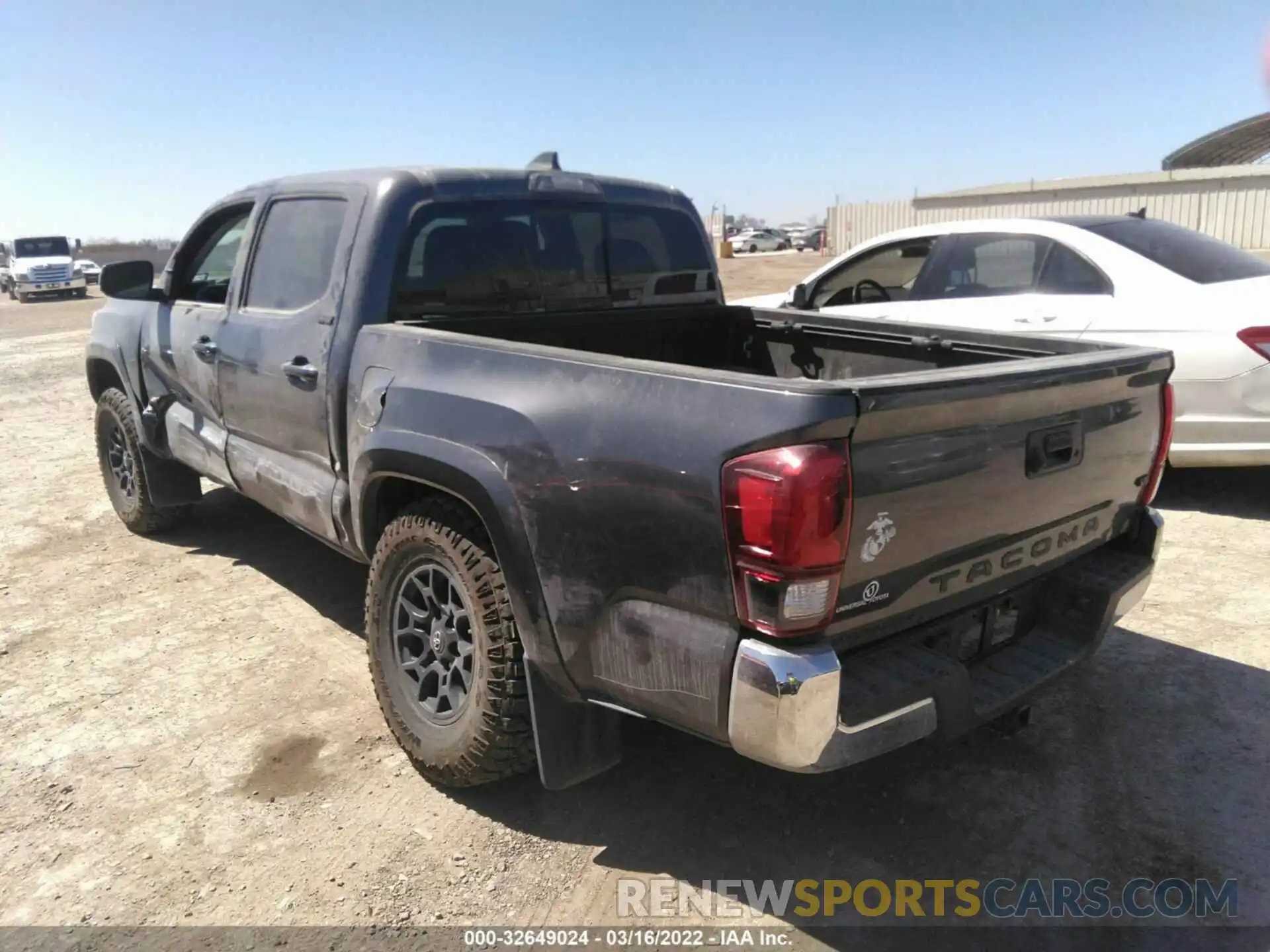 3 Photograph of a damaged car 5TFAZ5CN7MX117103 TOYOTA TACOMA 2WD 2021