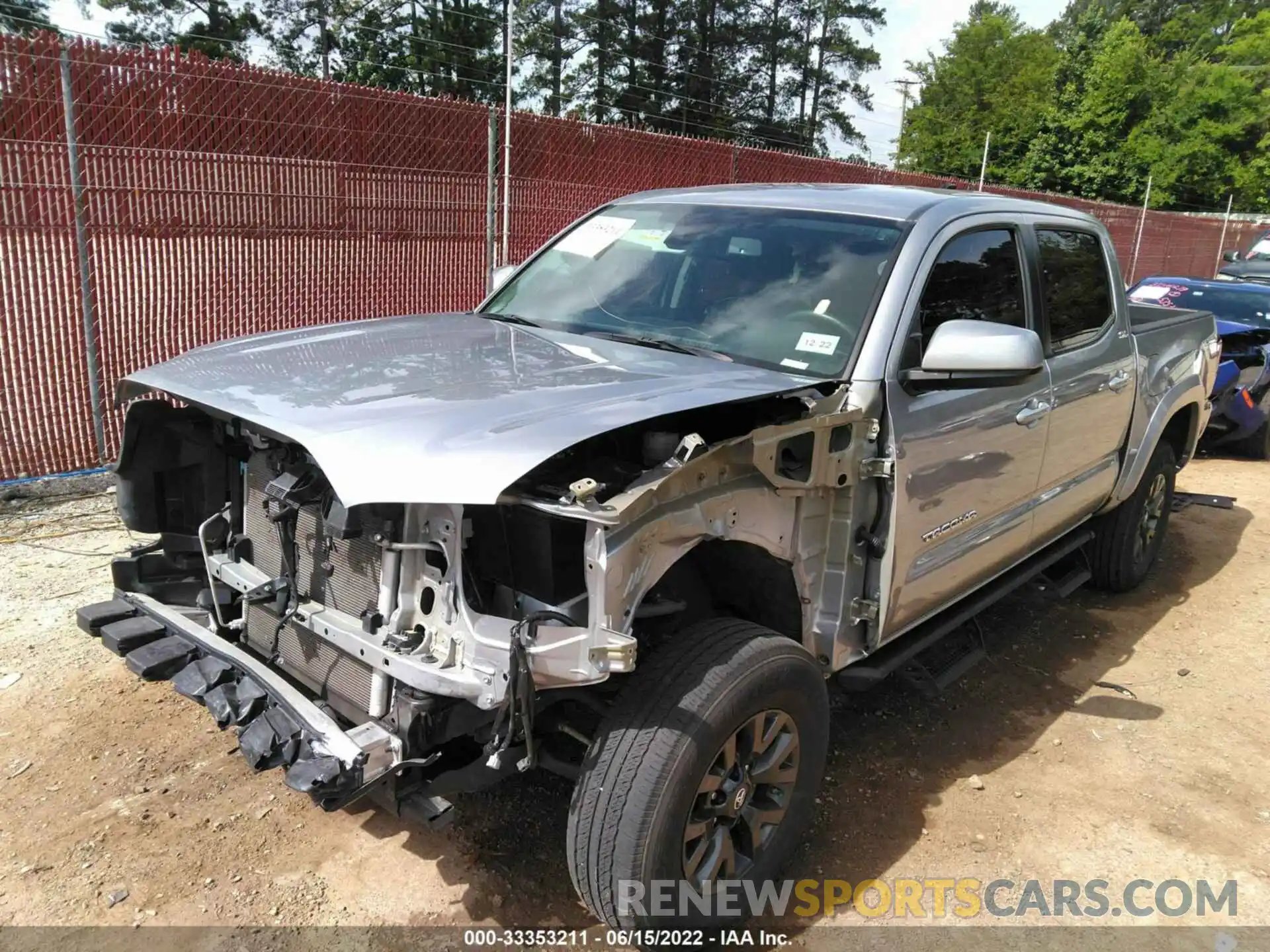 6 Photograph of a damaged car 5TFAZ5CN8MX101024 TOYOTA TACOMA 2WD 2021