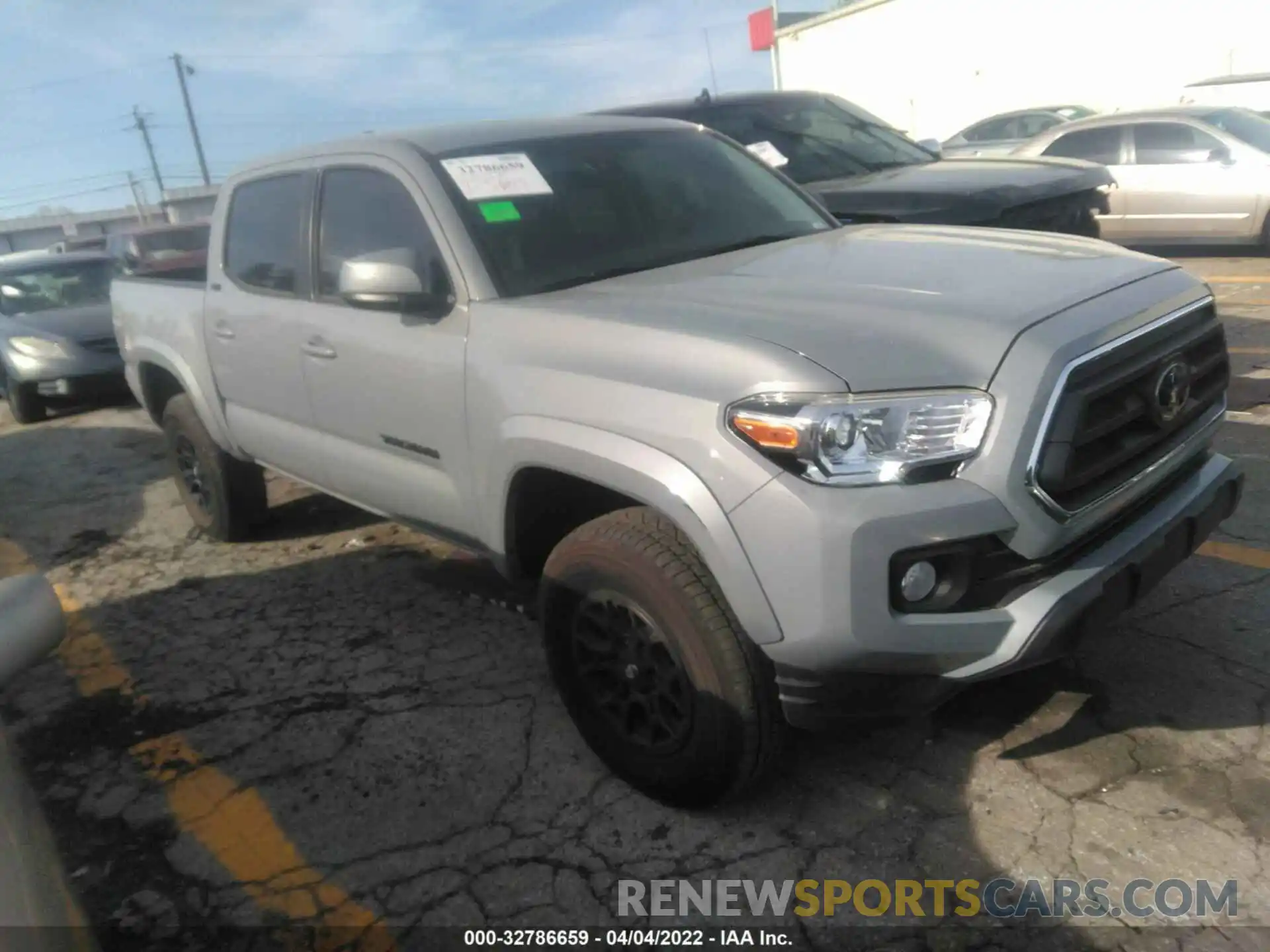 1 Фотография поврежденного автомобиля 5TFAZ5CN8MX104313 TOYOTA TACOMA 2WD 2021