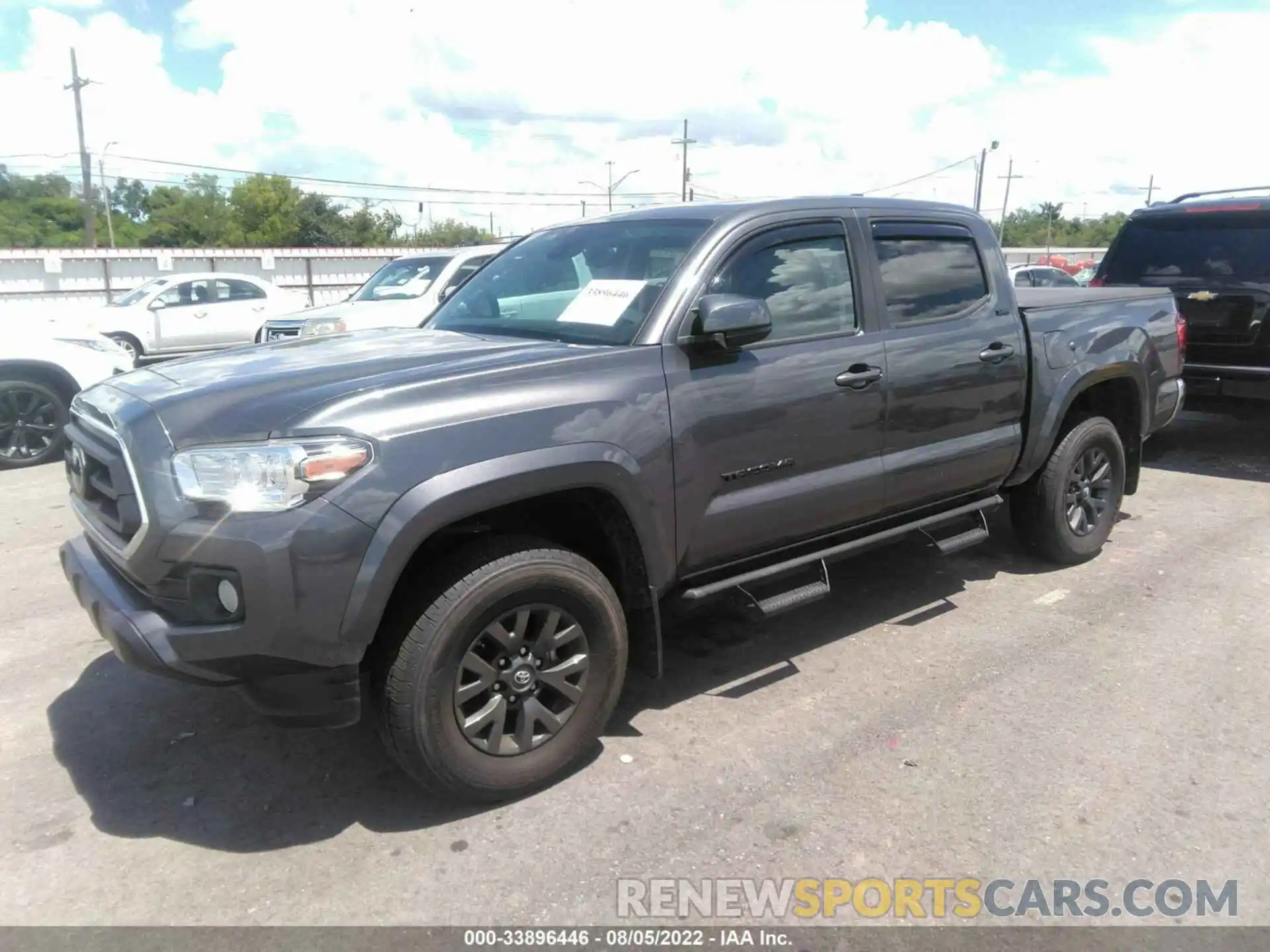 2 Photograph of a damaged car 5TFAZ5CN9MX099154 TOYOTA TACOMA 2WD 2021