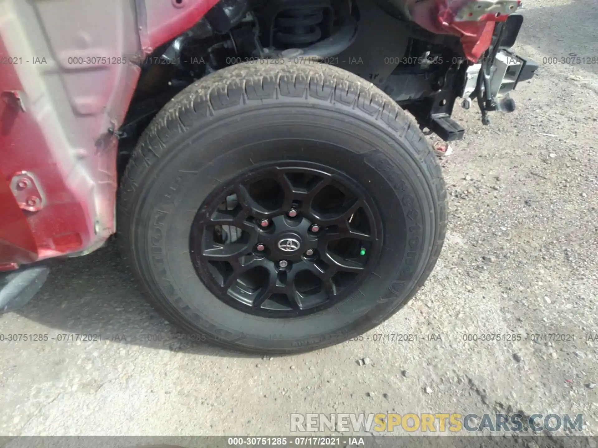 14 Photograph of a damaged car 5TFAZ5CN9MX099946 TOYOTA TACOMA 2WD 2021