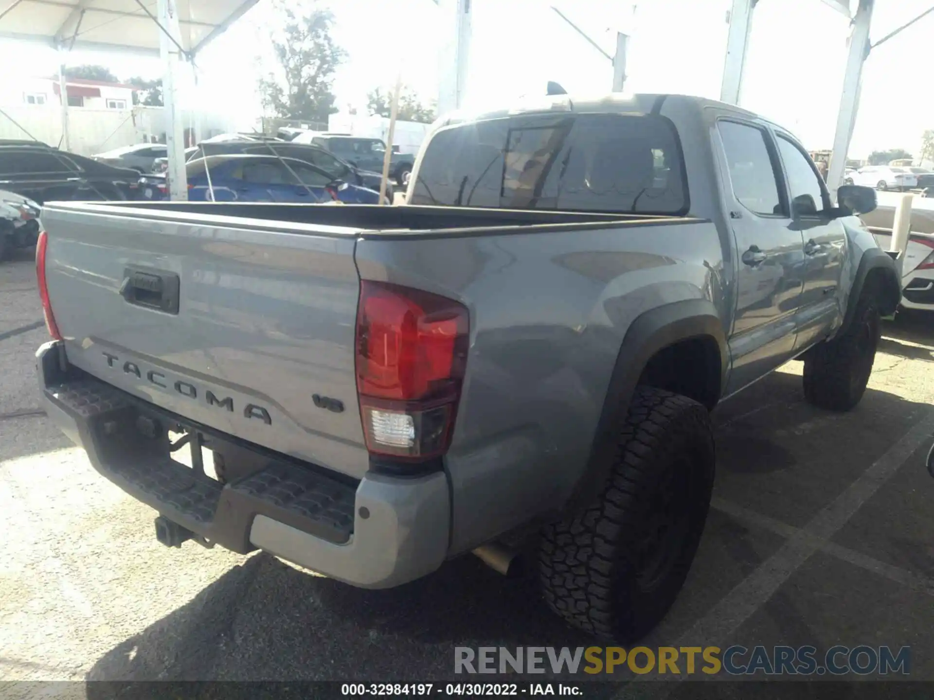 4 Photograph of a damaged car 5TFAZ5CN9MX102831 TOYOTA TACOMA 2WD 2021