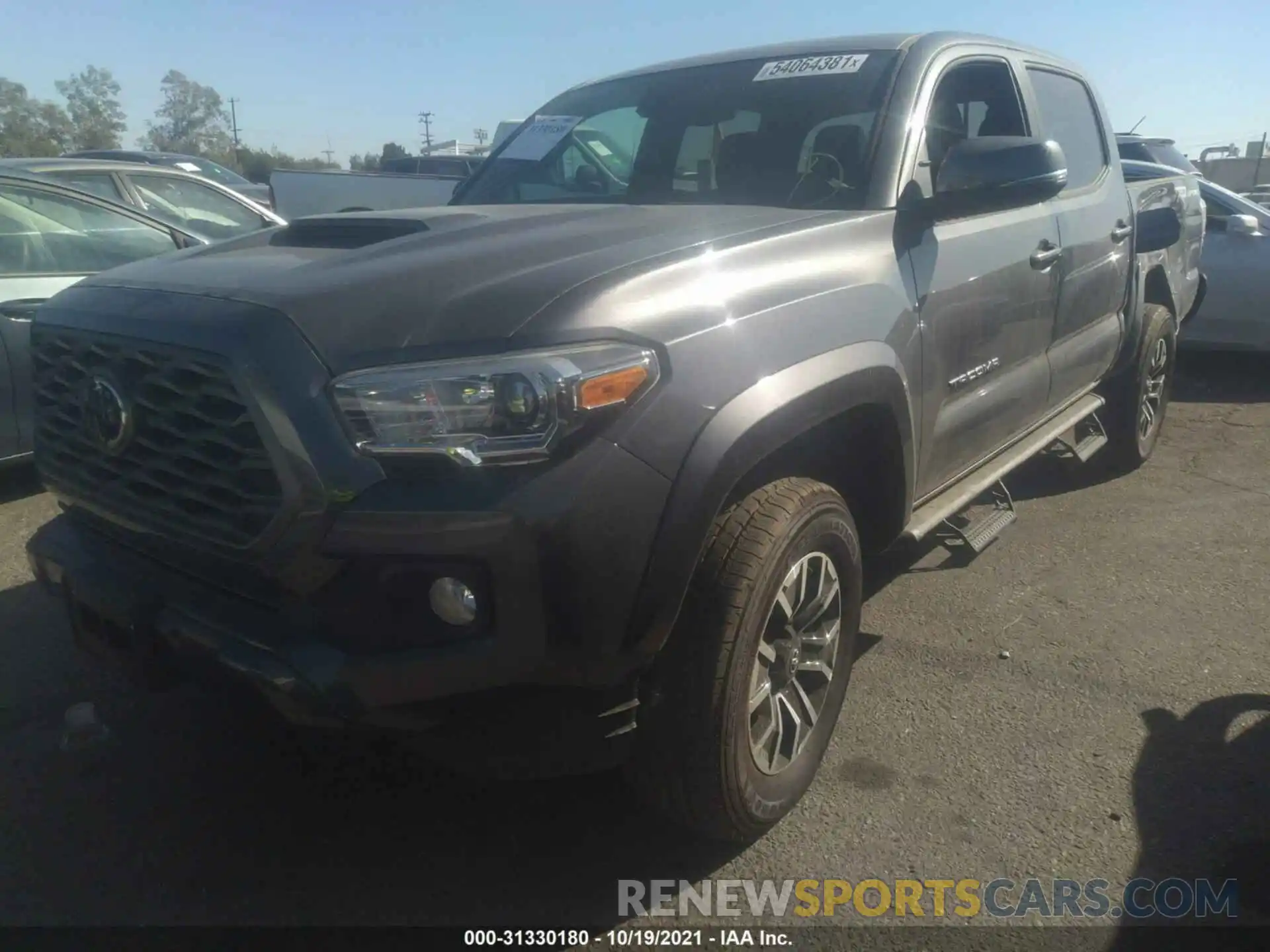 2 Photograph of a damaged car 5TFAZ5CN9MX111691 TOYOTA TACOMA 2WD 2021