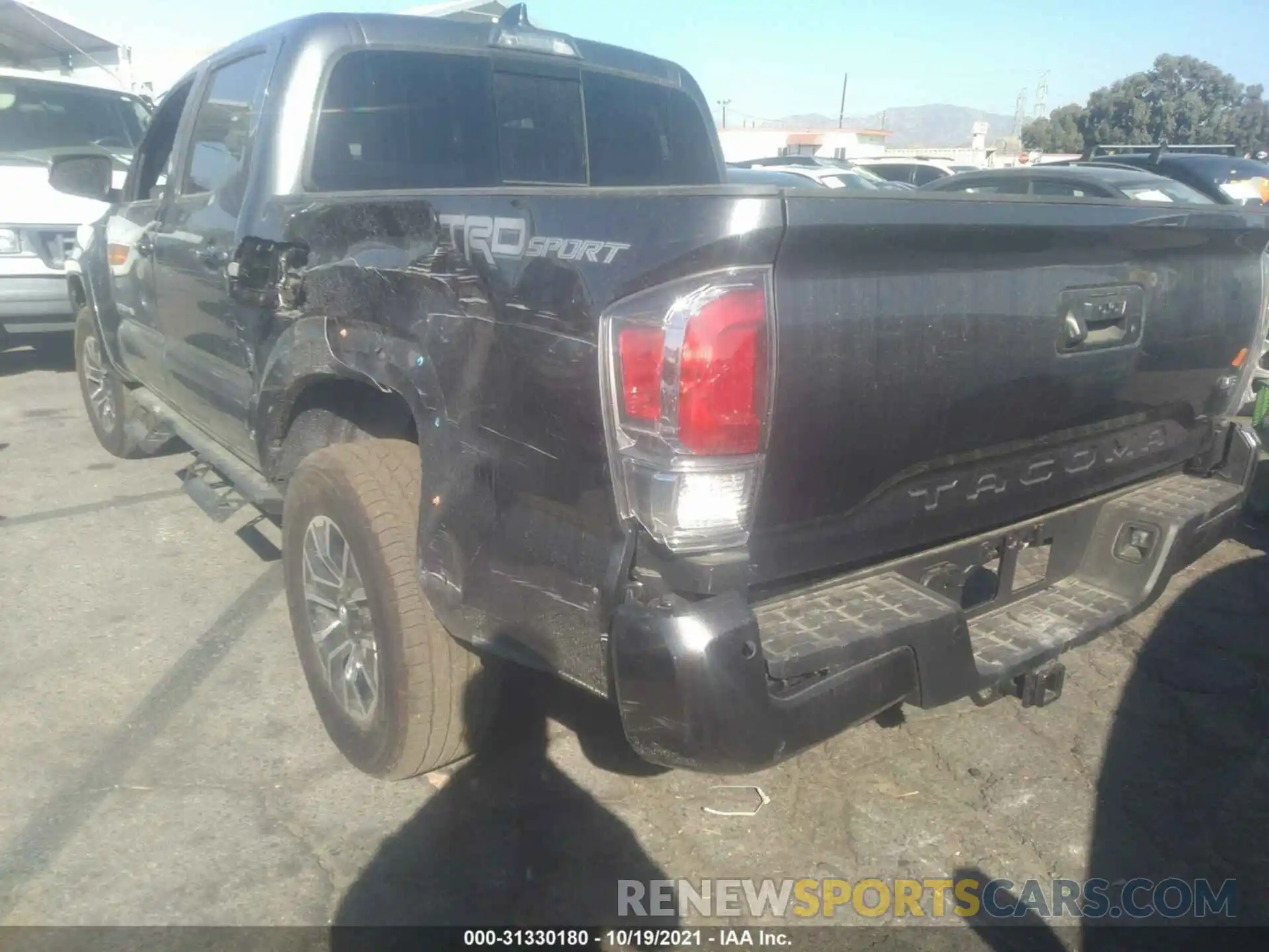 3 Photograph of a damaged car 5TFAZ5CN9MX111691 TOYOTA TACOMA 2WD 2021