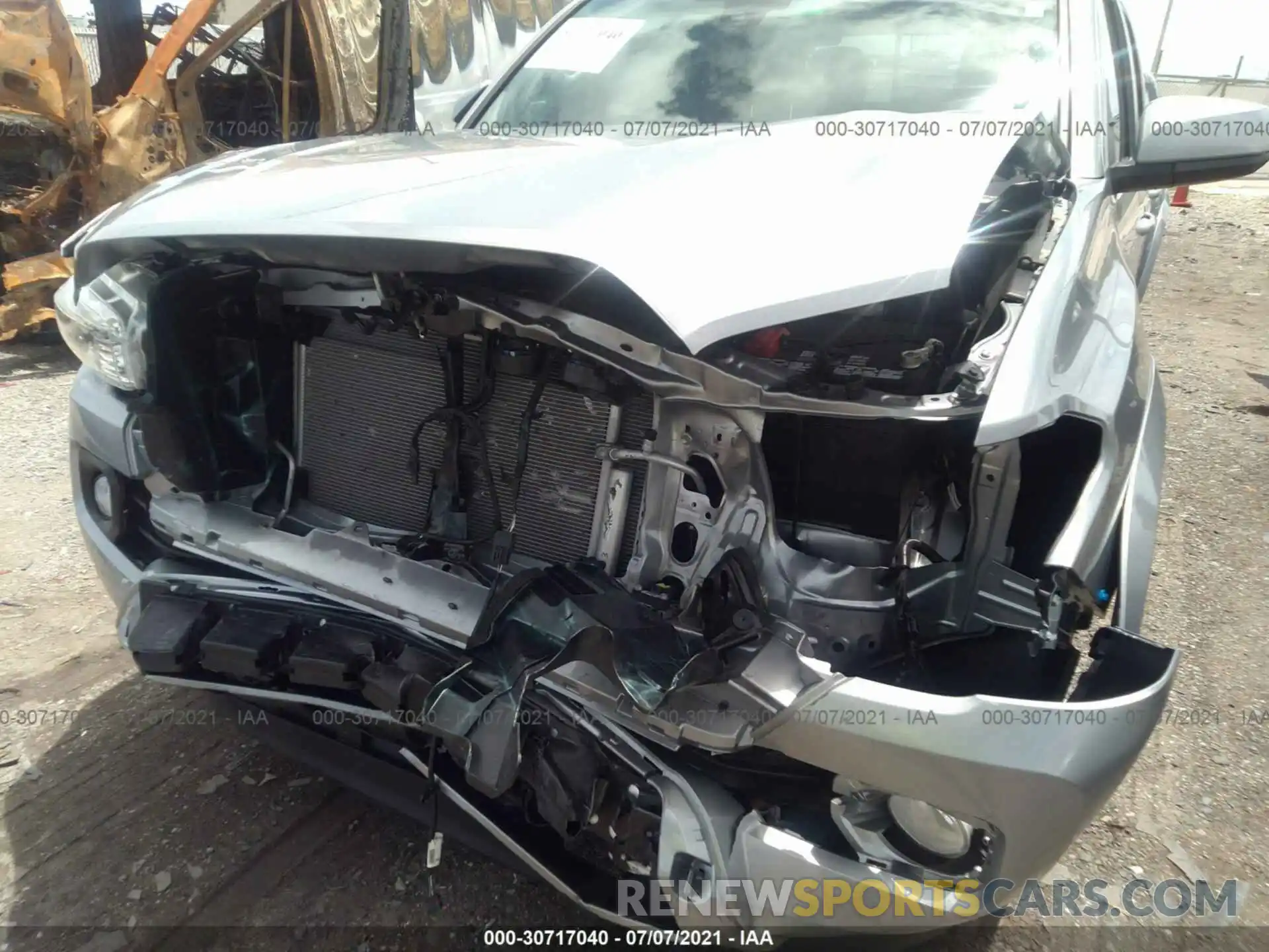 6 Photograph of a damaged car 5TFAZ5CNXMX098949 TOYOTA TACOMA 2WD 2021