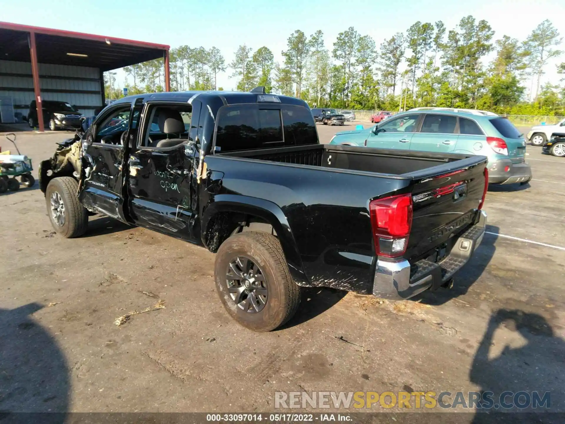 3 Фотография поврежденного автомобиля 5TFAZ5CNXMX099874 TOYOTA TACOMA 2WD 2021