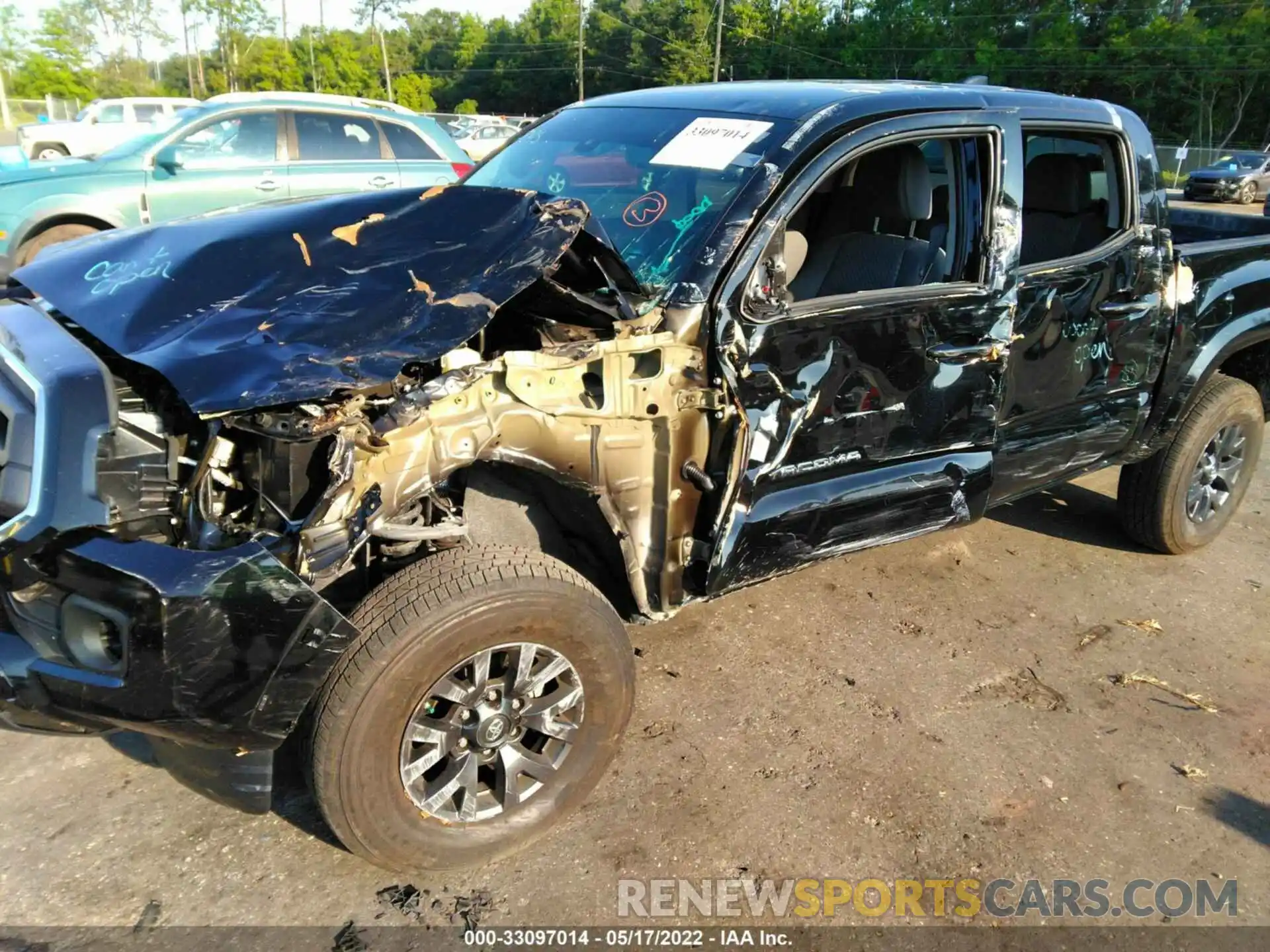 6 Photograph of a damaged car 5TFAZ5CNXMX099874 TOYOTA TACOMA 2WD 2021