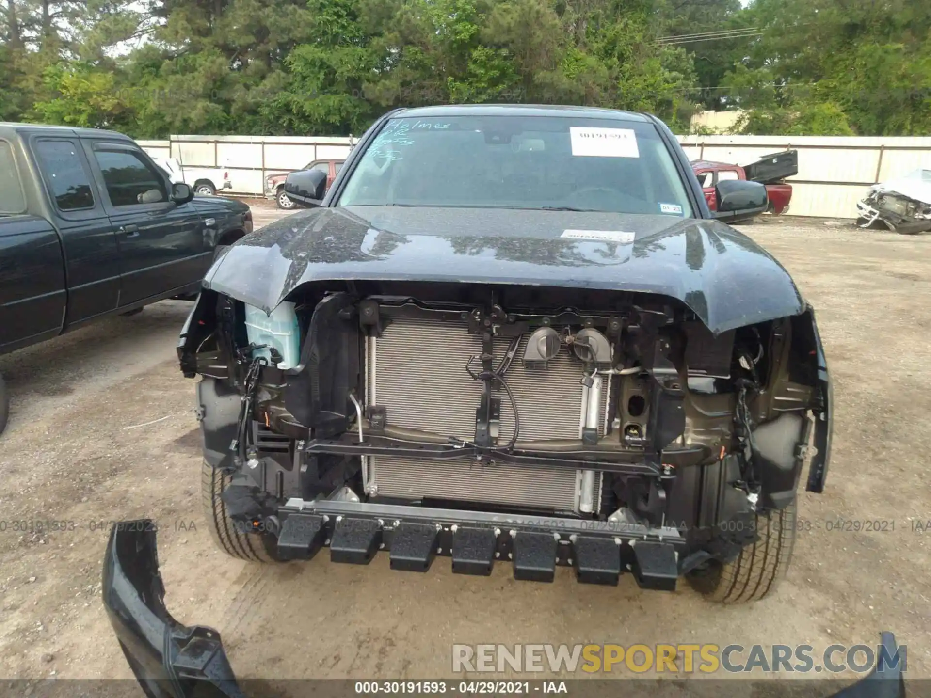 6 Photograph of a damaged car 5TFAZ5CNXMX102286 TOYOTA TACOMA 2WD 2021