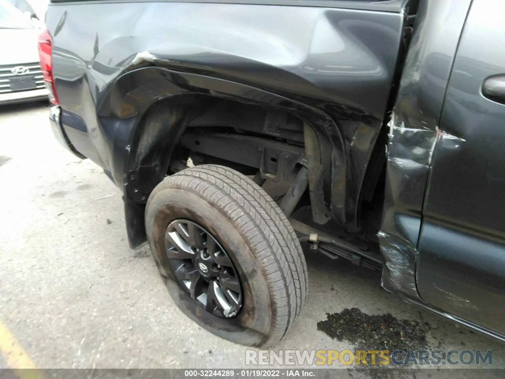 6 Фотография поврежденного автомобиля 5TFAZ5CNXMX106631 TOYOTA TACOMA 2WD 2021