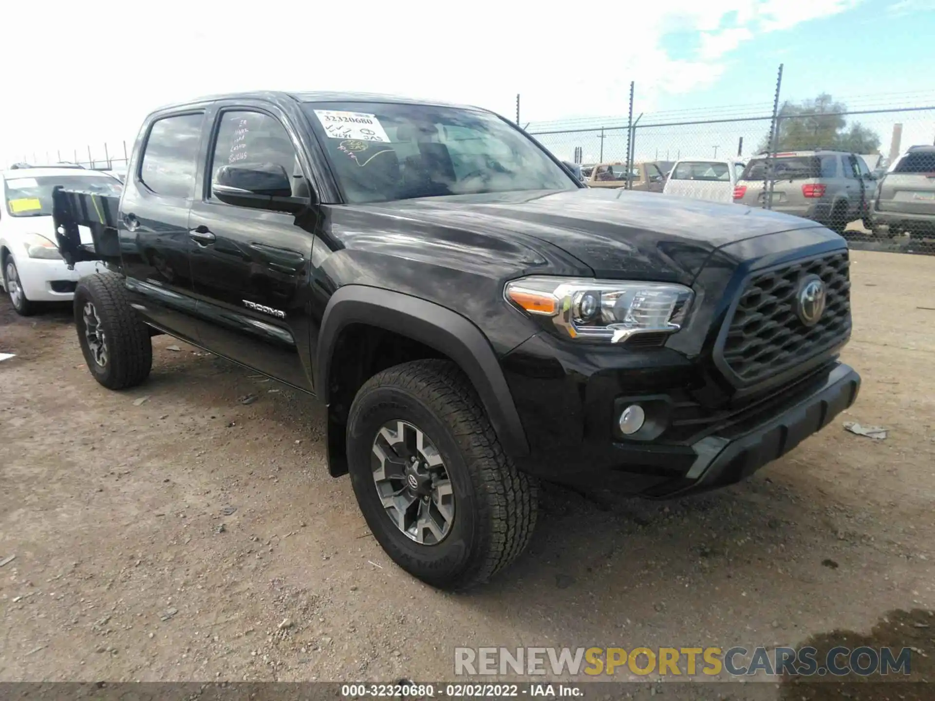 1 Photograph of a damaged car 5TFAZ5CNXMX110758 TOYOTA TACOMA 2WD 2021