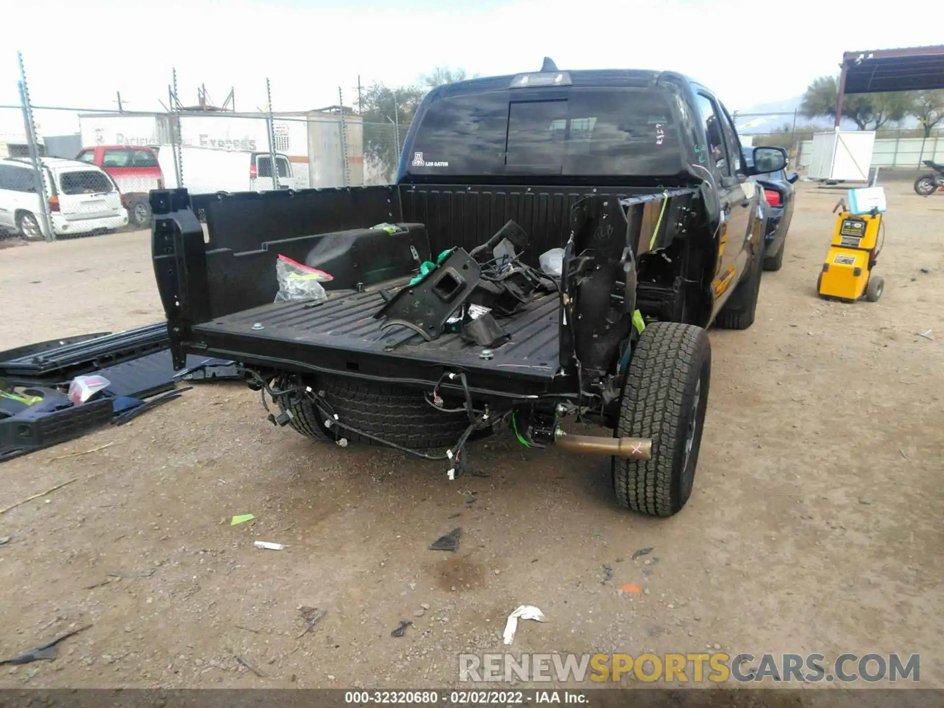 6 Фотография поврежденного автомобиля 5TFAZ5CNXMX110758 TOYOTA TACOMA 2WD 2021