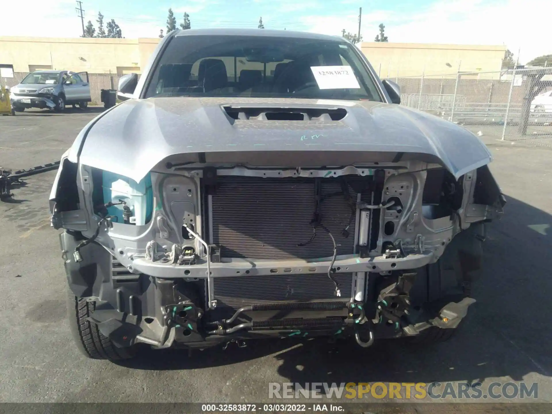 6 Photograph of a damaged car 5TFAZ5CNXMX117645 TOYOTA TACOMA 2WD 2021