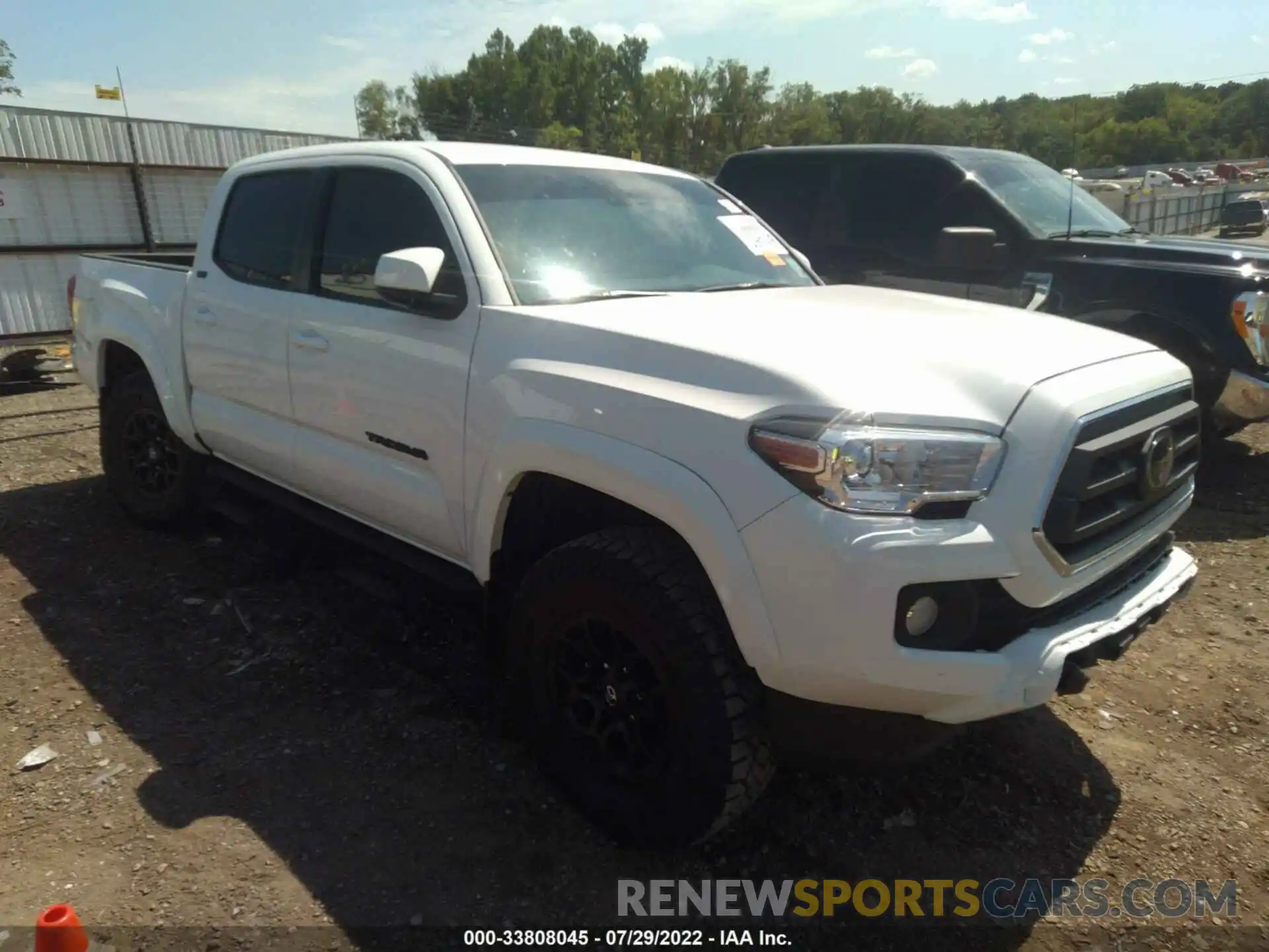 1 Photograph of a damaged car 3TMAZ5CN0NM176548 TOYOTA TACOMA 2WD 2022