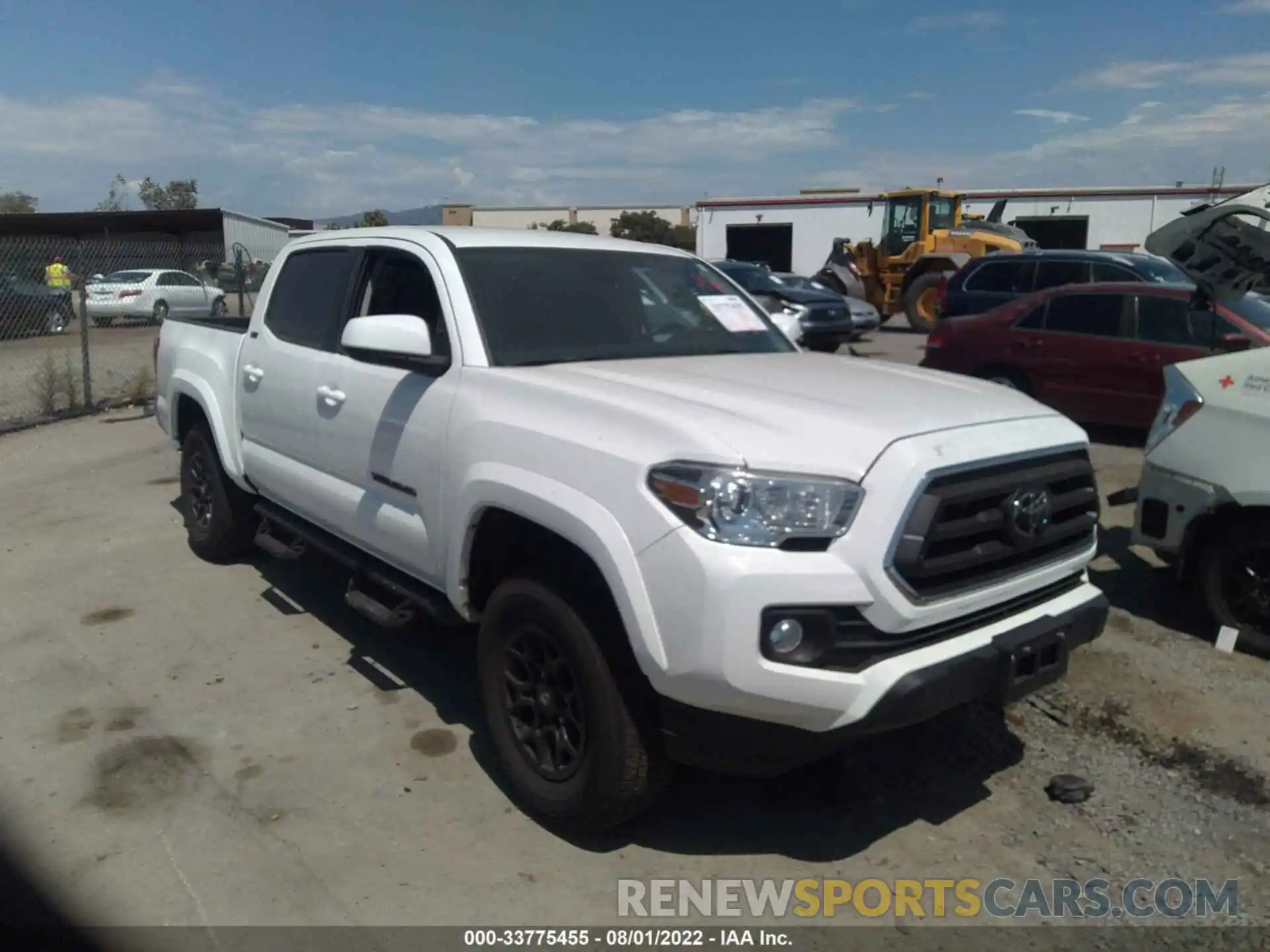 1 Photograph of a damaged car 3TMAZ5CN1NM163971 TOYOTA TACOMA 2WD 2022