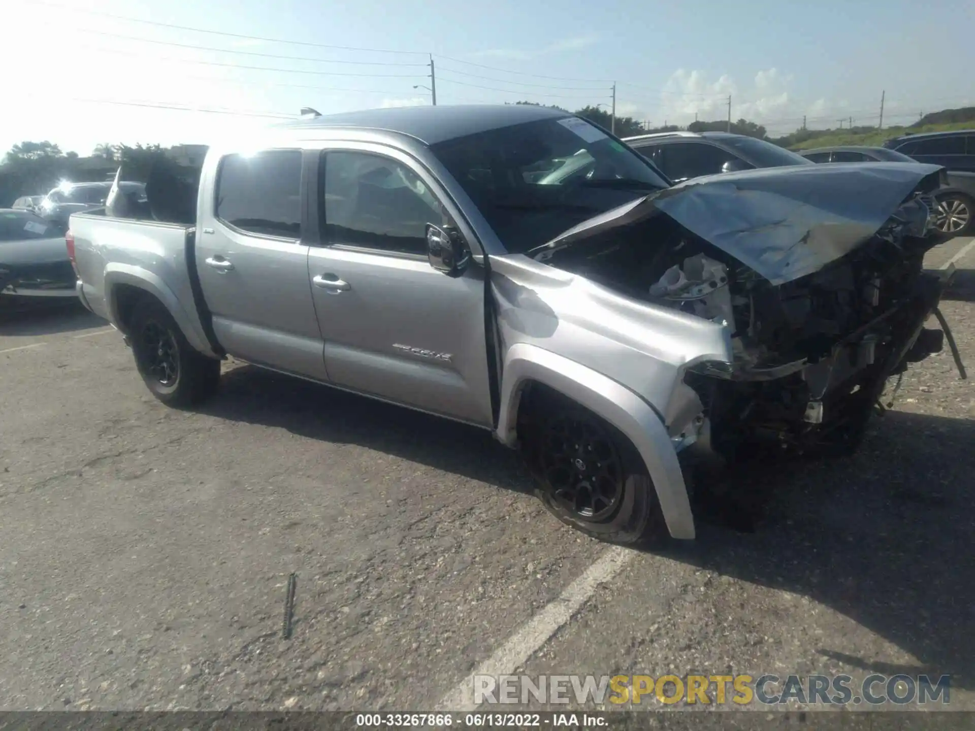 1 Photograph of a damaged car 3TMAZ5CN1NM179541 TOYOTA TACOMA 2WD 2022