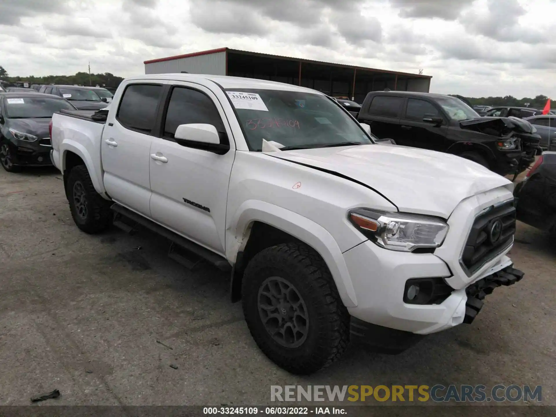 1 Фотография поврежденного автомобиля 3TMAZ5CN2NM168550 TOYOTA TACOMA 2WD 2022