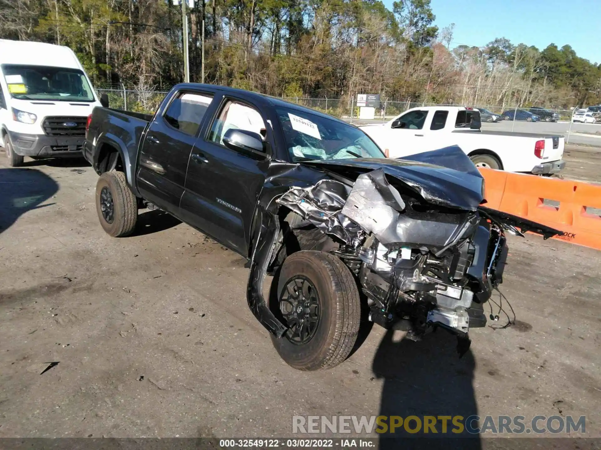 1 Photograph of a damaged car 3TMAZ5CN2NM168614 TOYOTA TACOMA 2WD 2022