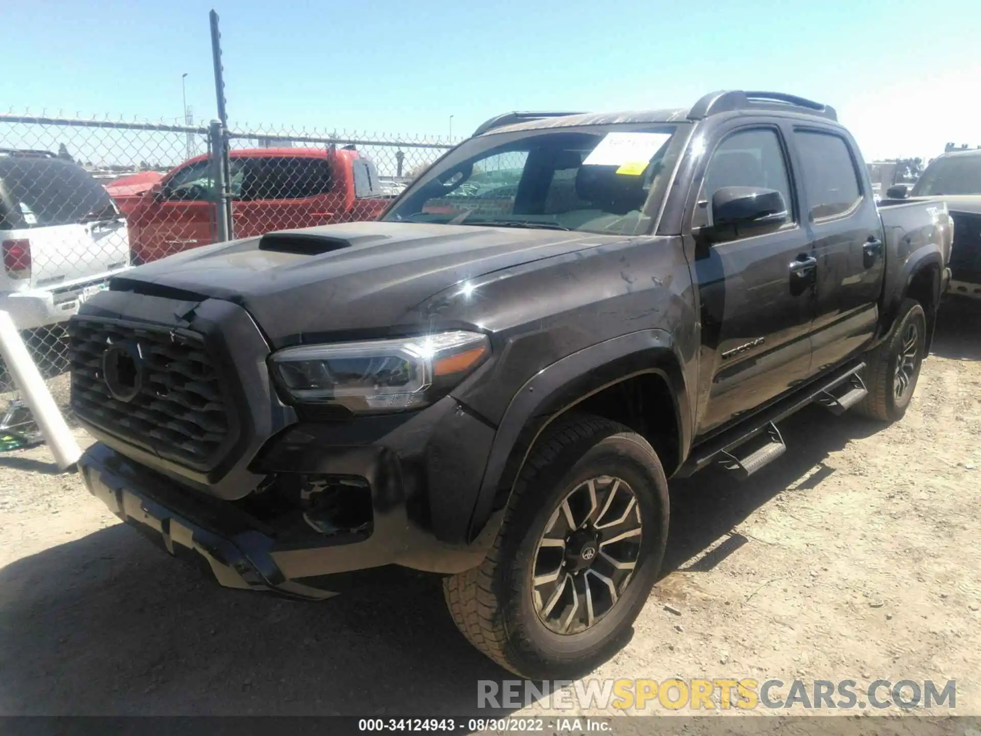 2 Photograph of a damaged car 3TMAZ5CN2NM175983 TOYOTA TACOMA 2WD 2022