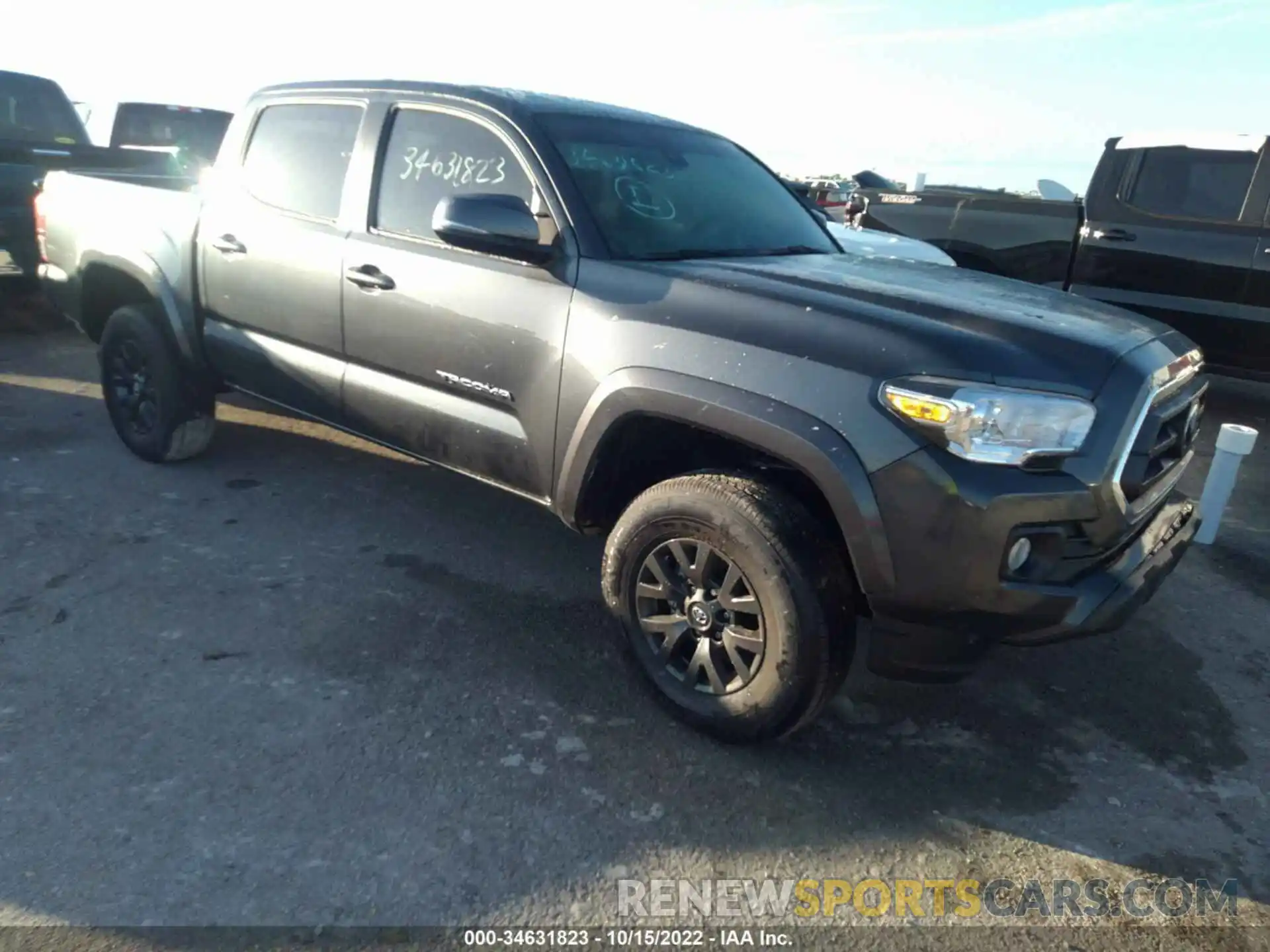 1 Photograph of a damaged car 3TMAZ5CN2NM191276 TOYOTA TACOMA 2WD 2022