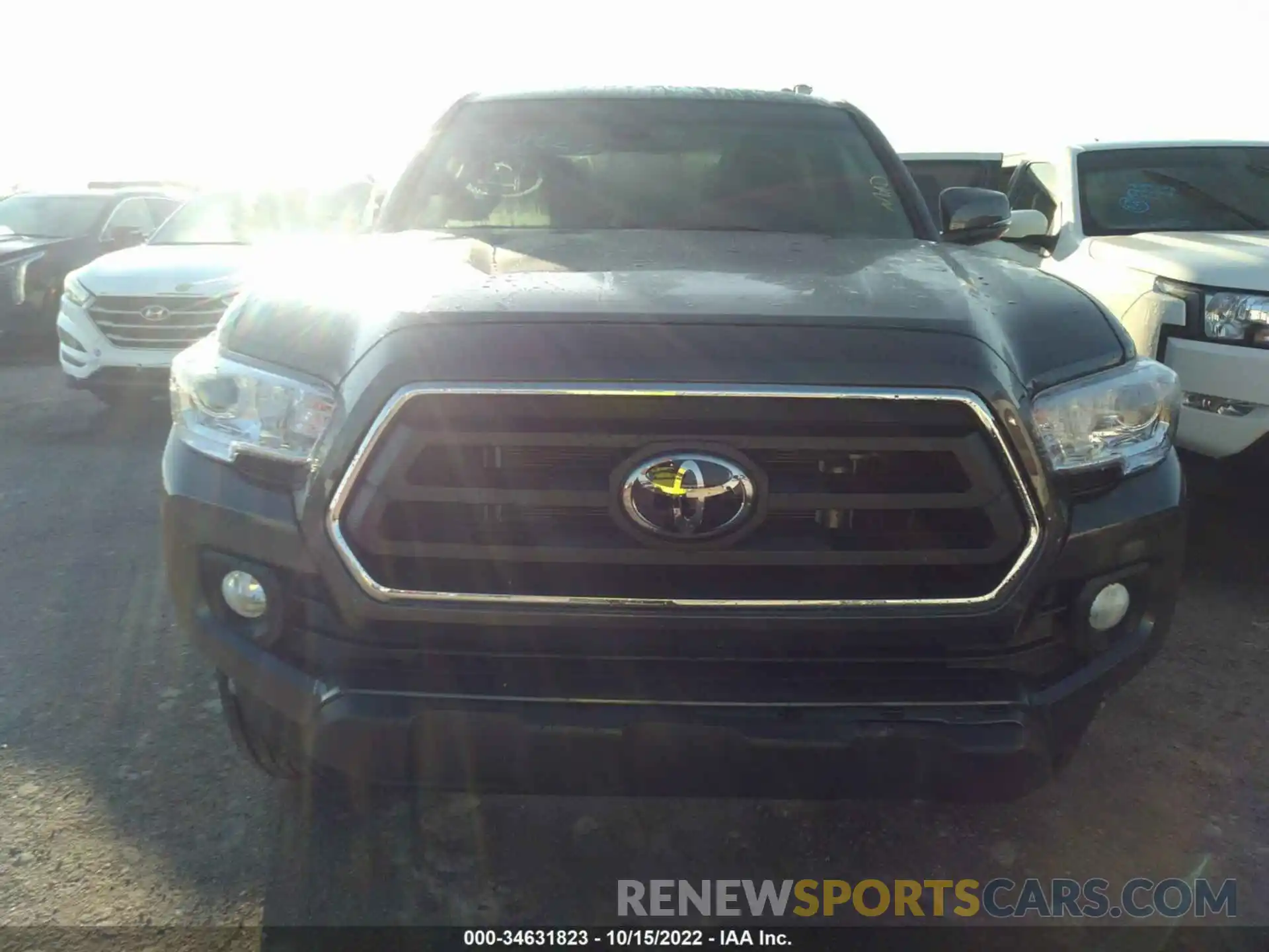 6 Photograph of a damaged car 3TMAZ5CN2NM191276 TOYOTA TACOMA 2WD 2022