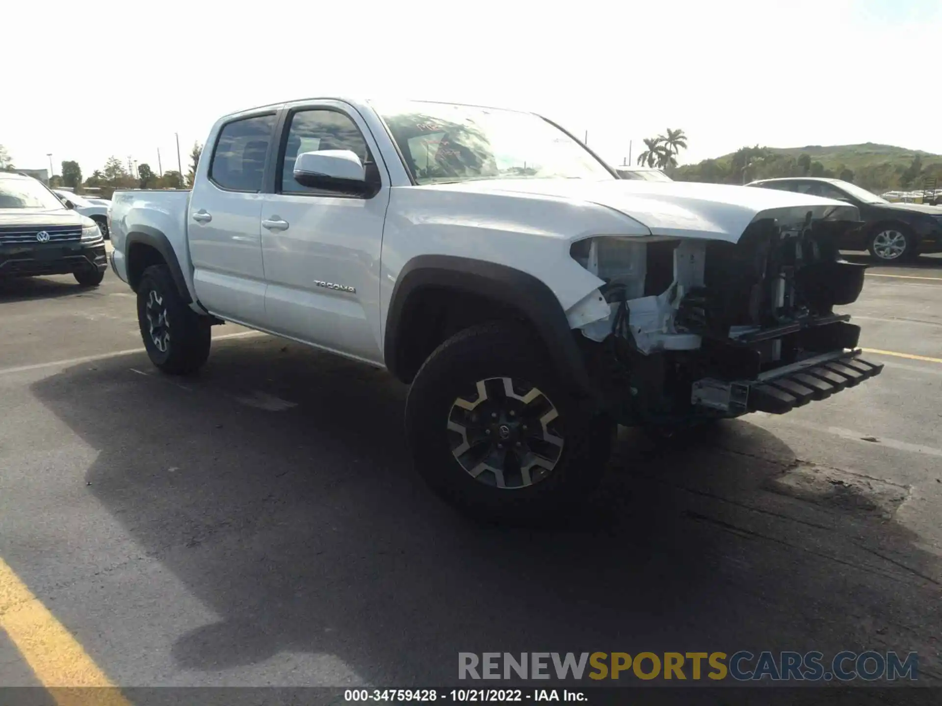 1 Фотография поврежденного автомобиля 3TMAZ5CN4NM164032 TOYOTA TACOMA 2WD 2022