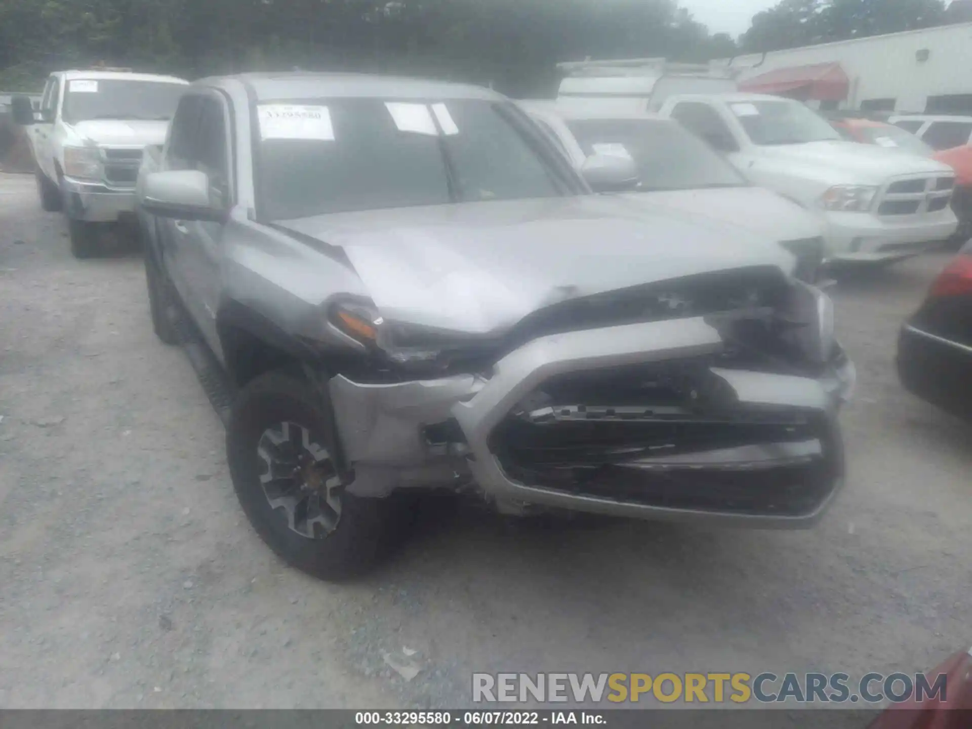 1 Photograph of a damaged car 3TMAZ5CN4NM181171 TOYOTA TACOMA 2WD 2022