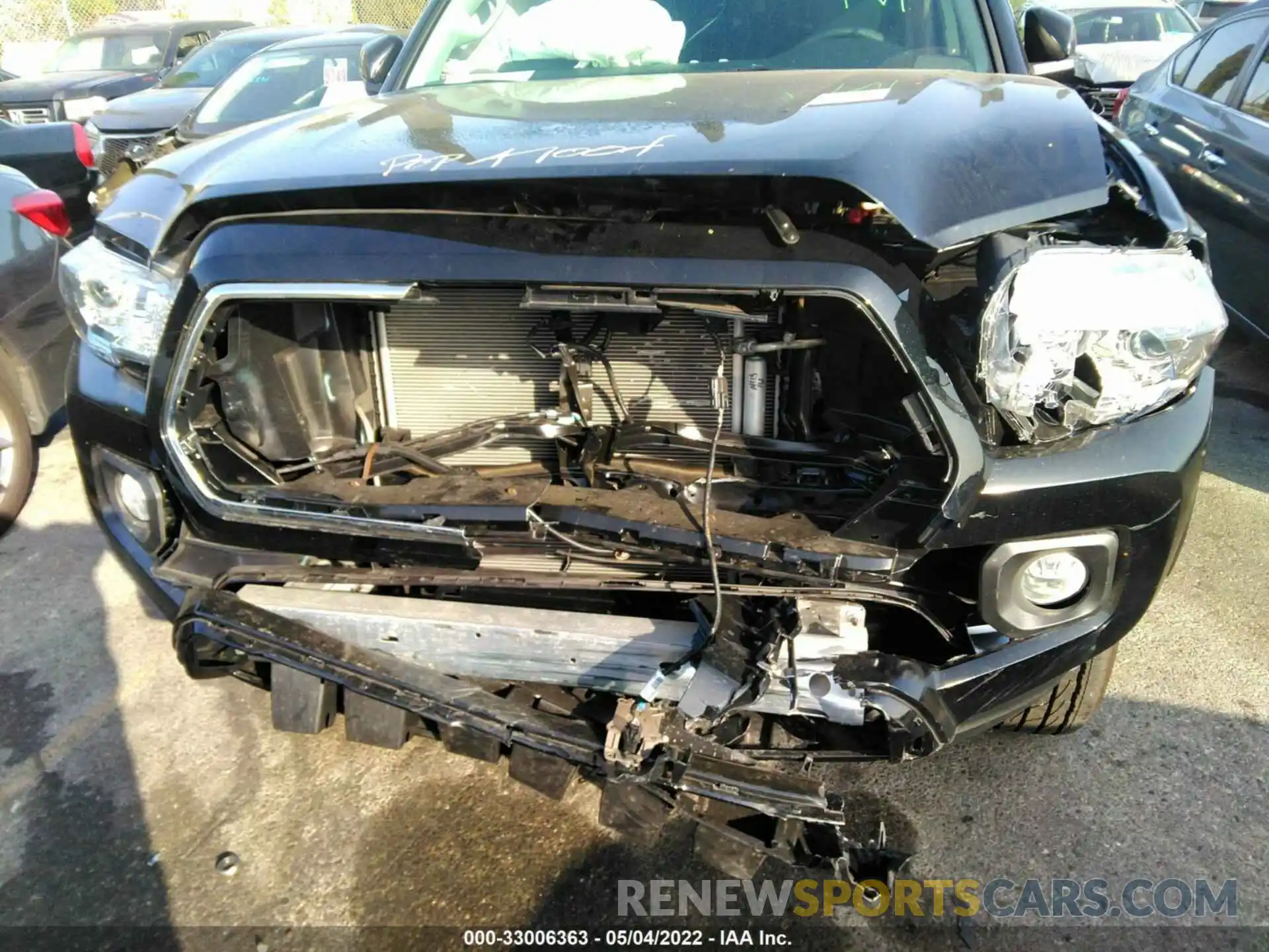 6 Фотография поврежденного автомобиля 3TMAZ5CN6NM171841 TOYOTA TACOMA 2WD 2022