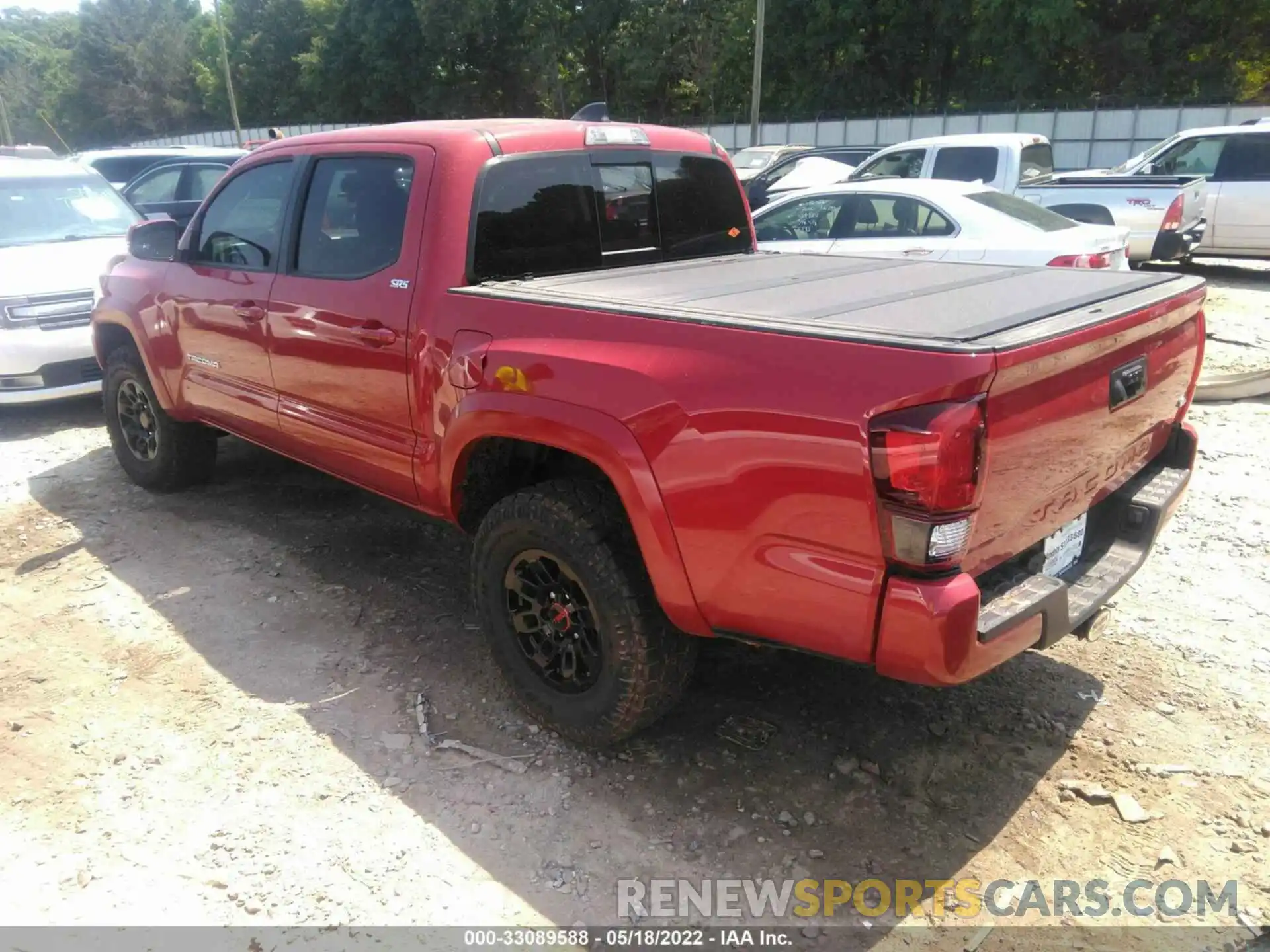 3 Photograph of a damaged car 3TMAZ5CN6NM175565 TOYOTA TACOMA 2WD 2022