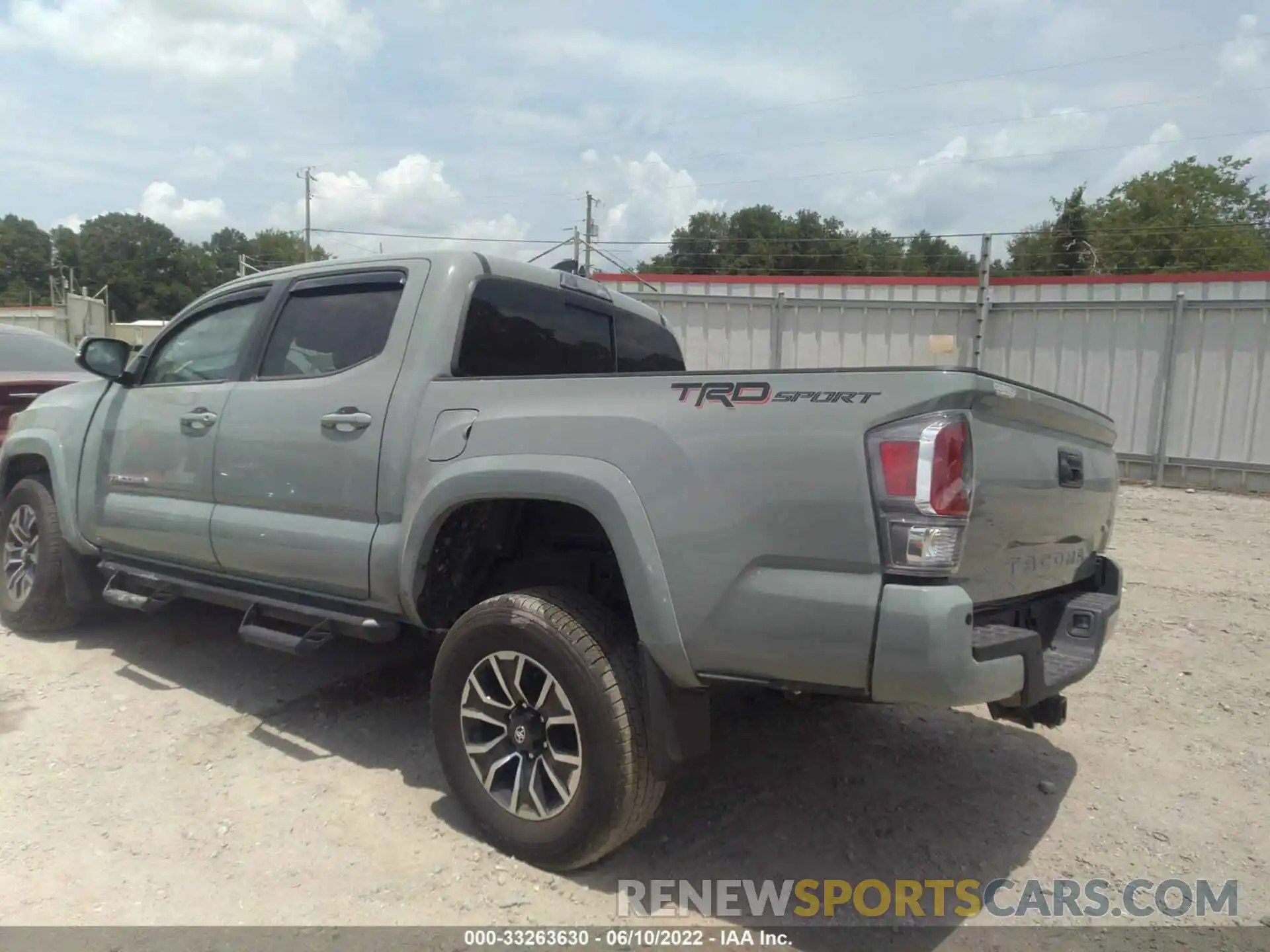 3 Photograph of a damaged car 3TMAZ5CN7NM166597 TOYOTA TACOMA 2WD 2022