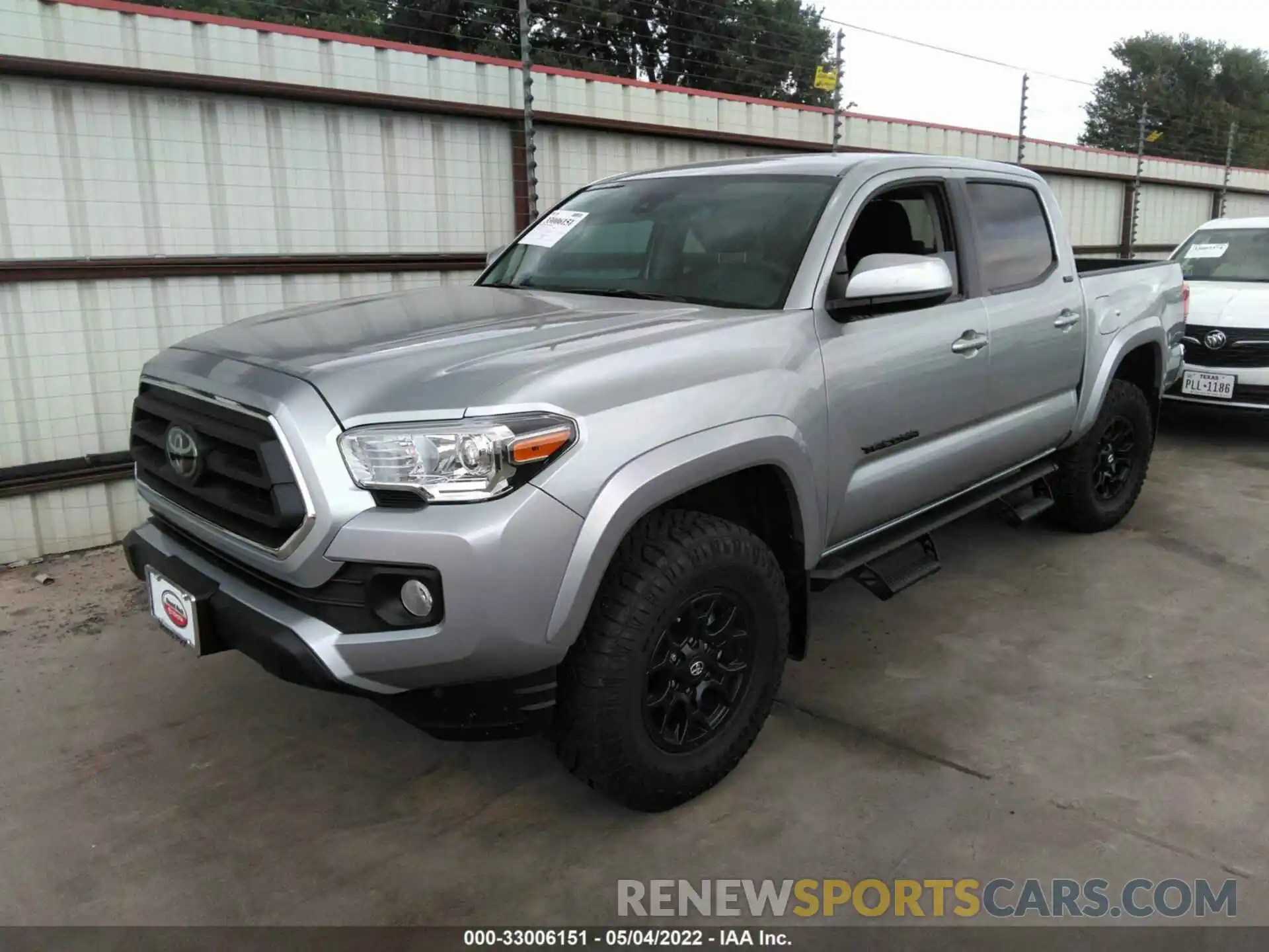 2 Photograph of a damaged car 3TMAZ5CN7NM173520 TOYOTA TACOMA 2WD 2022