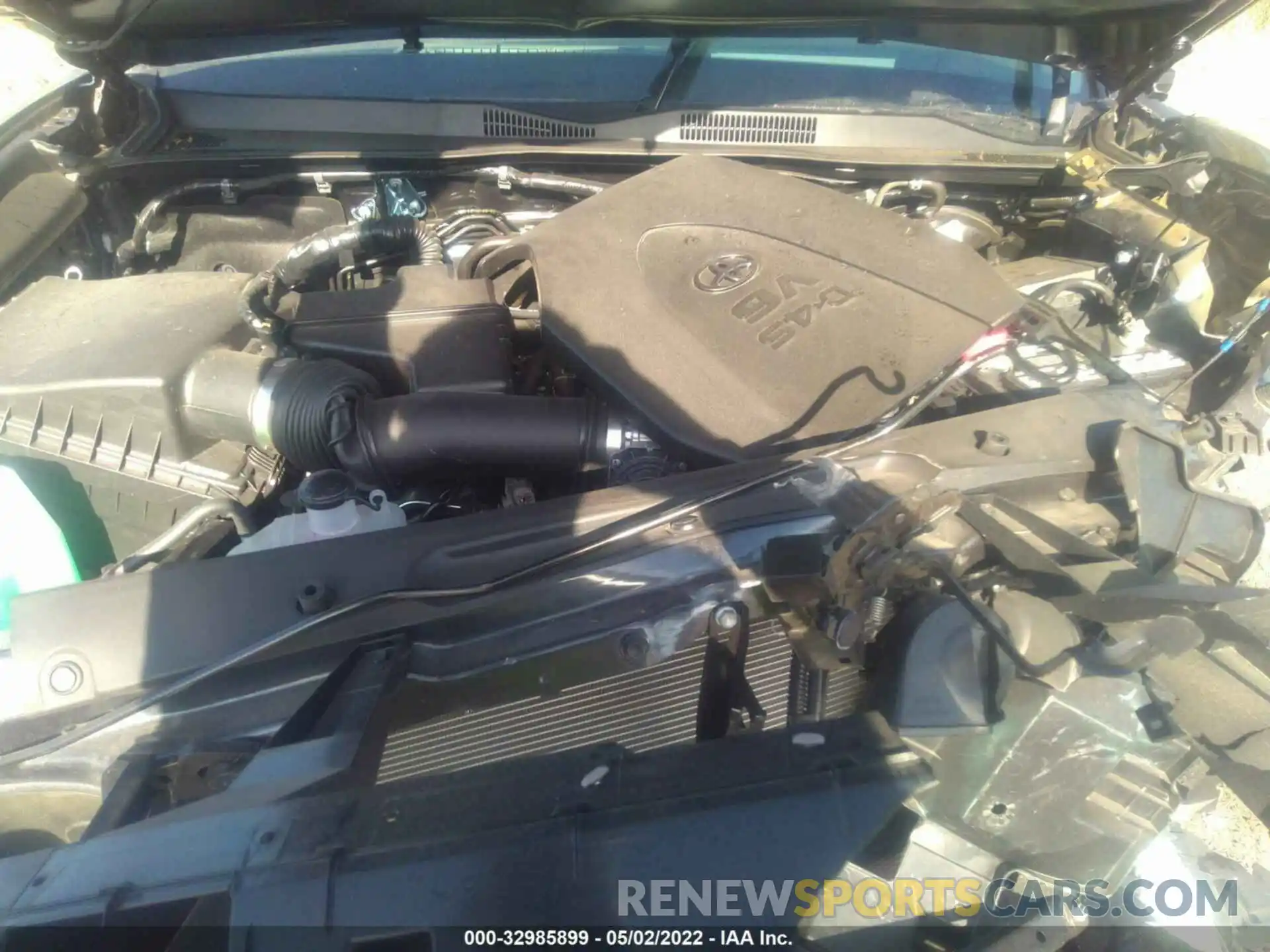 10 Photograph of a damaged car 3TMAZ5CN9NM167637 TOYOTA TACOMA 2WD 2022