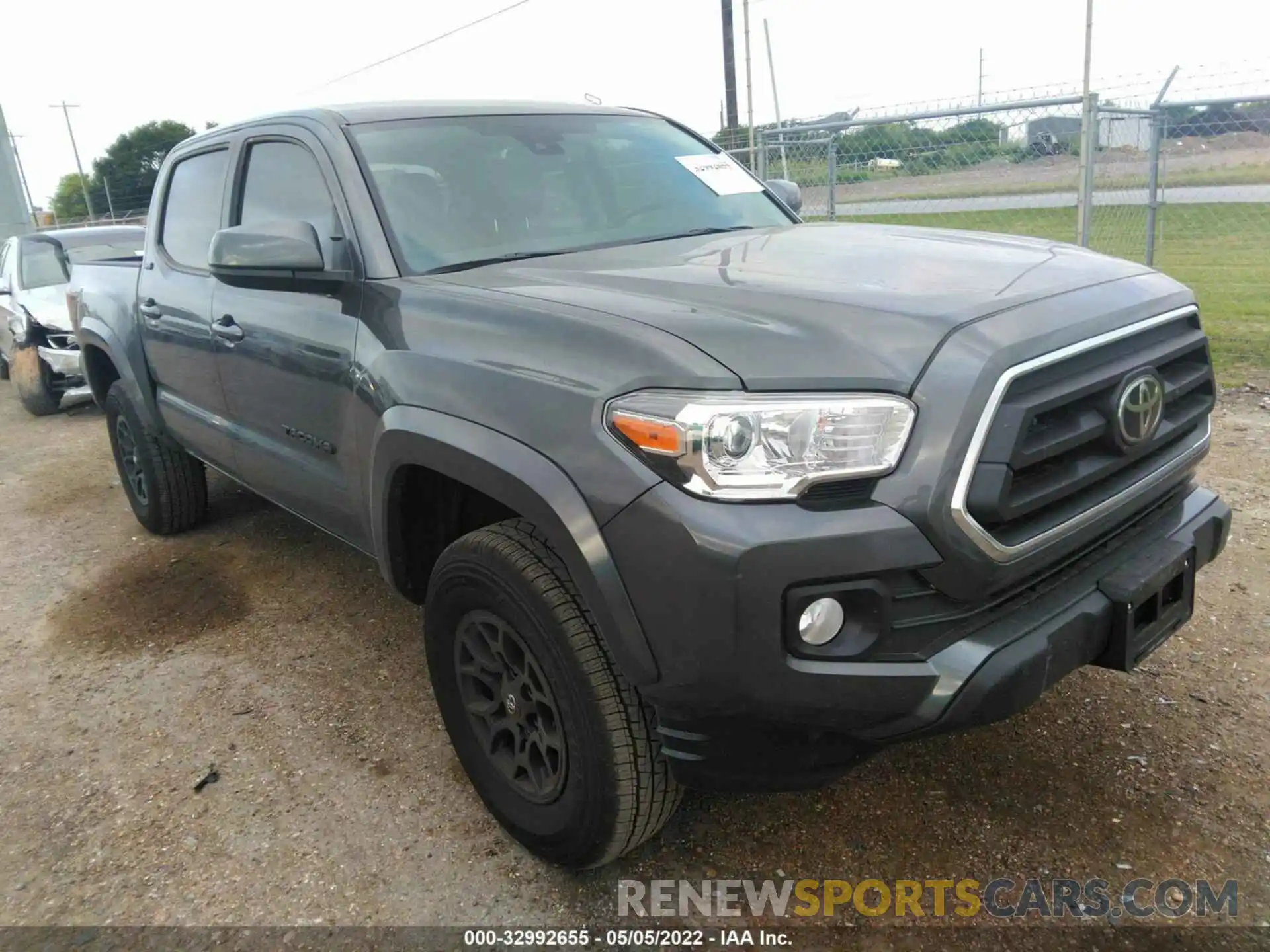 1 Photograph of a damaged car 3TMAZ5CN9NM173096 TOYOTA TACOMA 2WD 2022