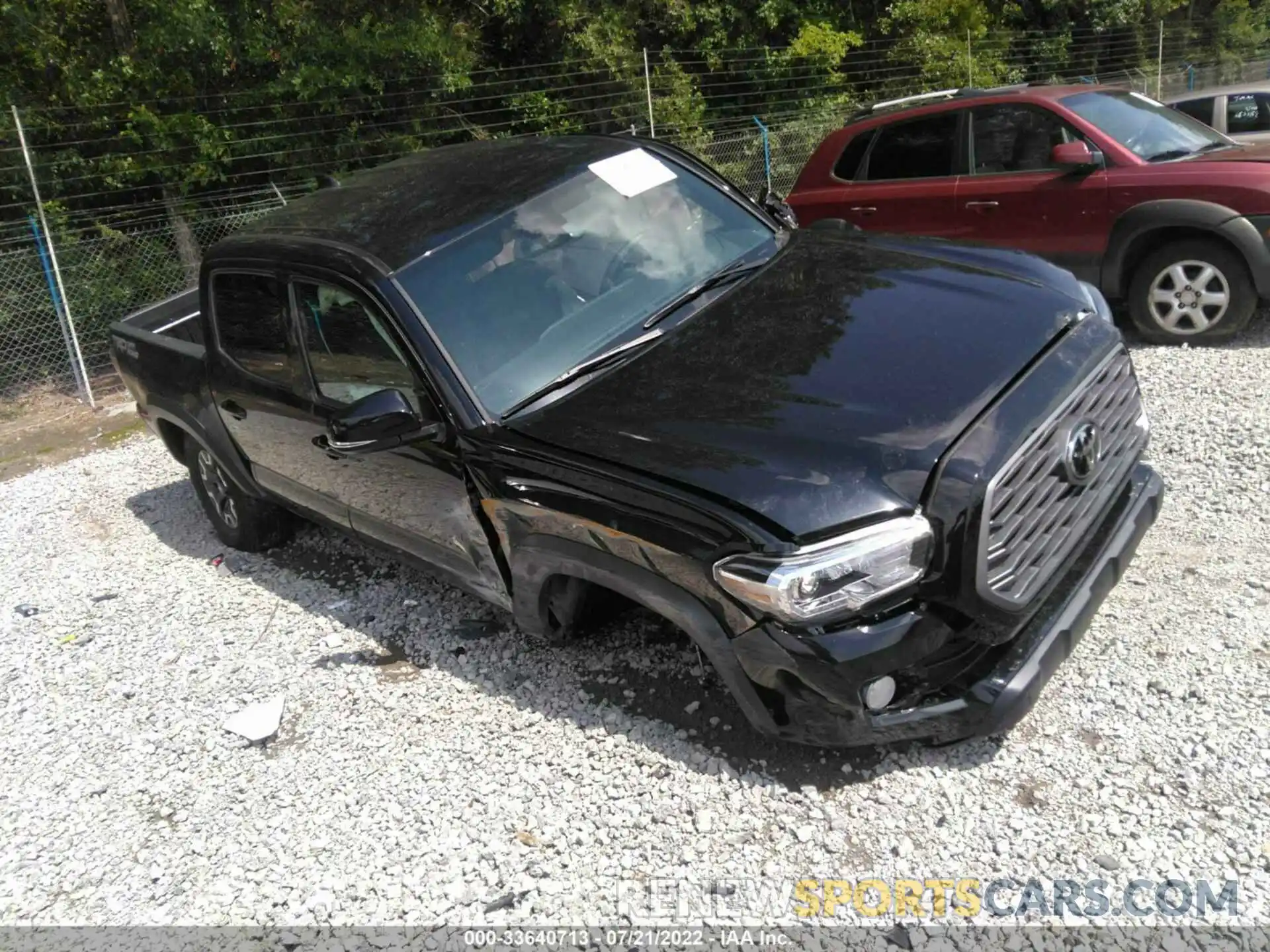 1 Photograph of a damaged car 3TMAZ5CN9NM185796 TOYOTA TACOMA 2WD 2022