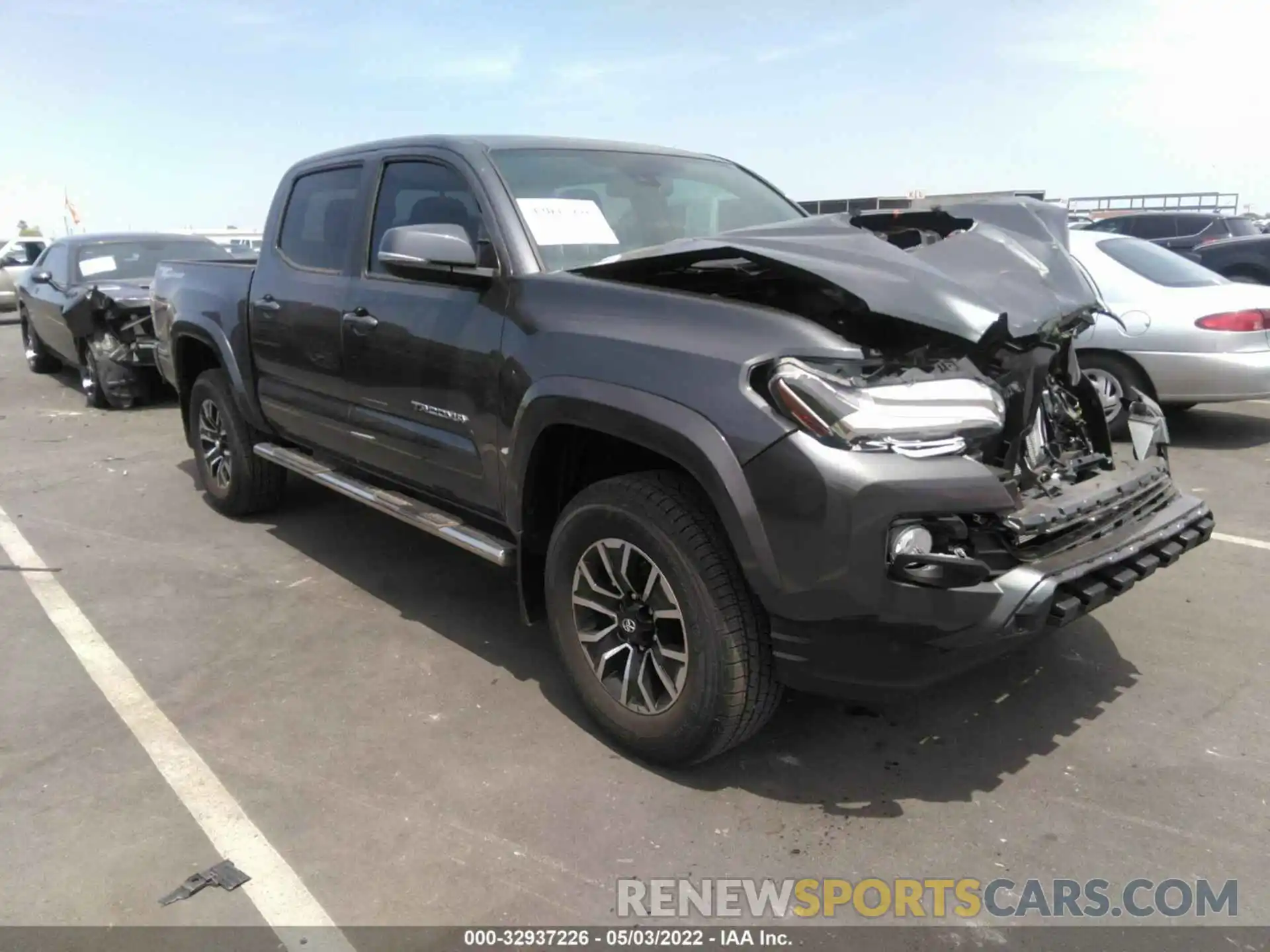 1 Photograph of a damaged car 3TMAZ5CNXNM174922 TOYOTA TACOMA 2WD 2022