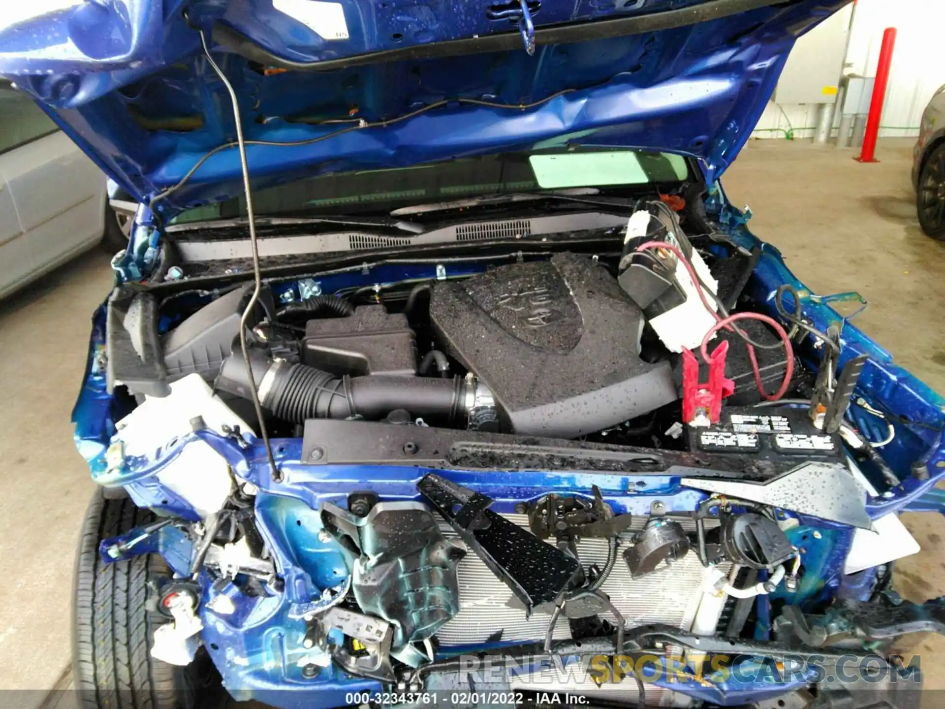 10 Photograph of a damaged car 3TMBZ5DN7NM033602 TOYOTA TACOMA 2WD 2022